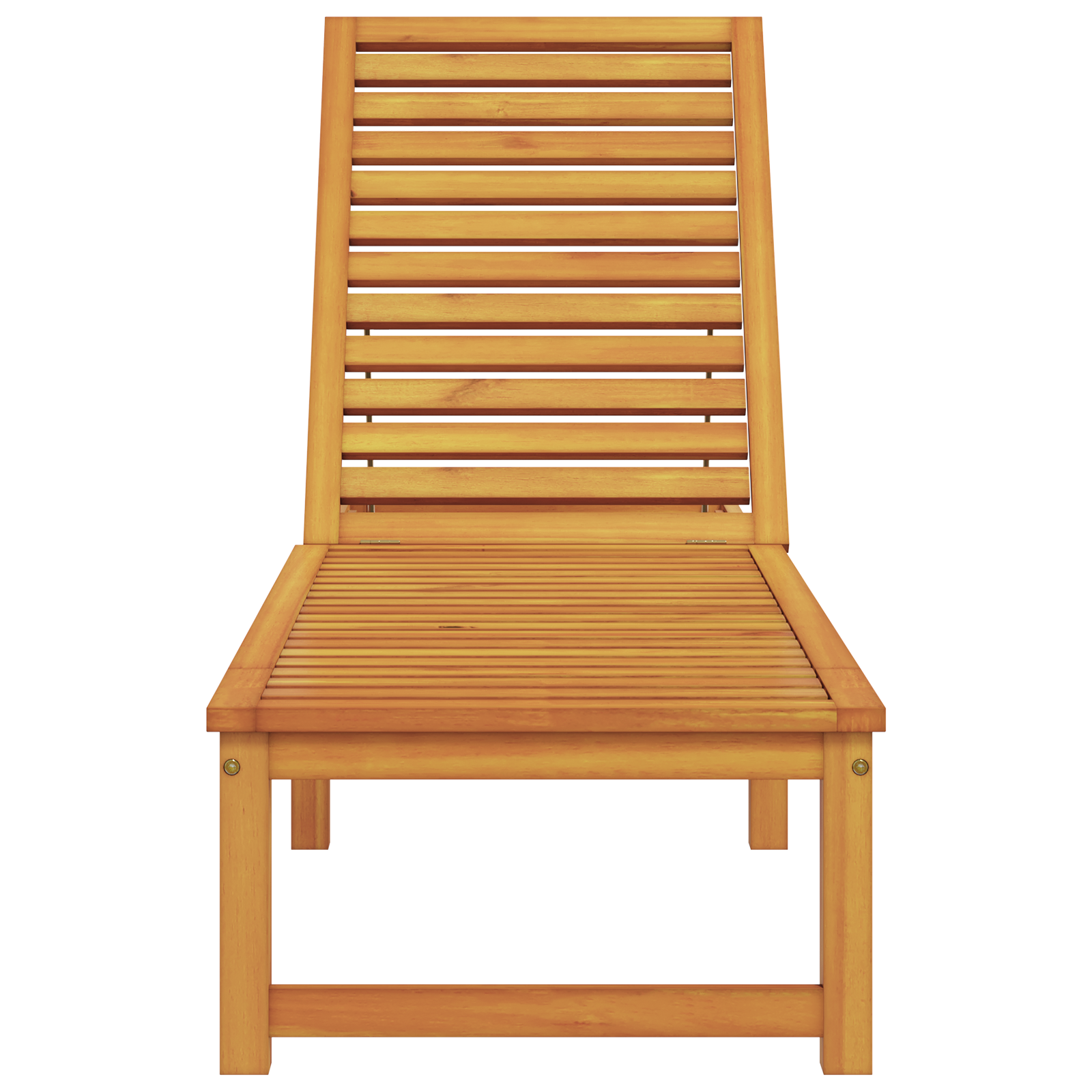 Sun Lounger Solid Wood Acacia - Image 4