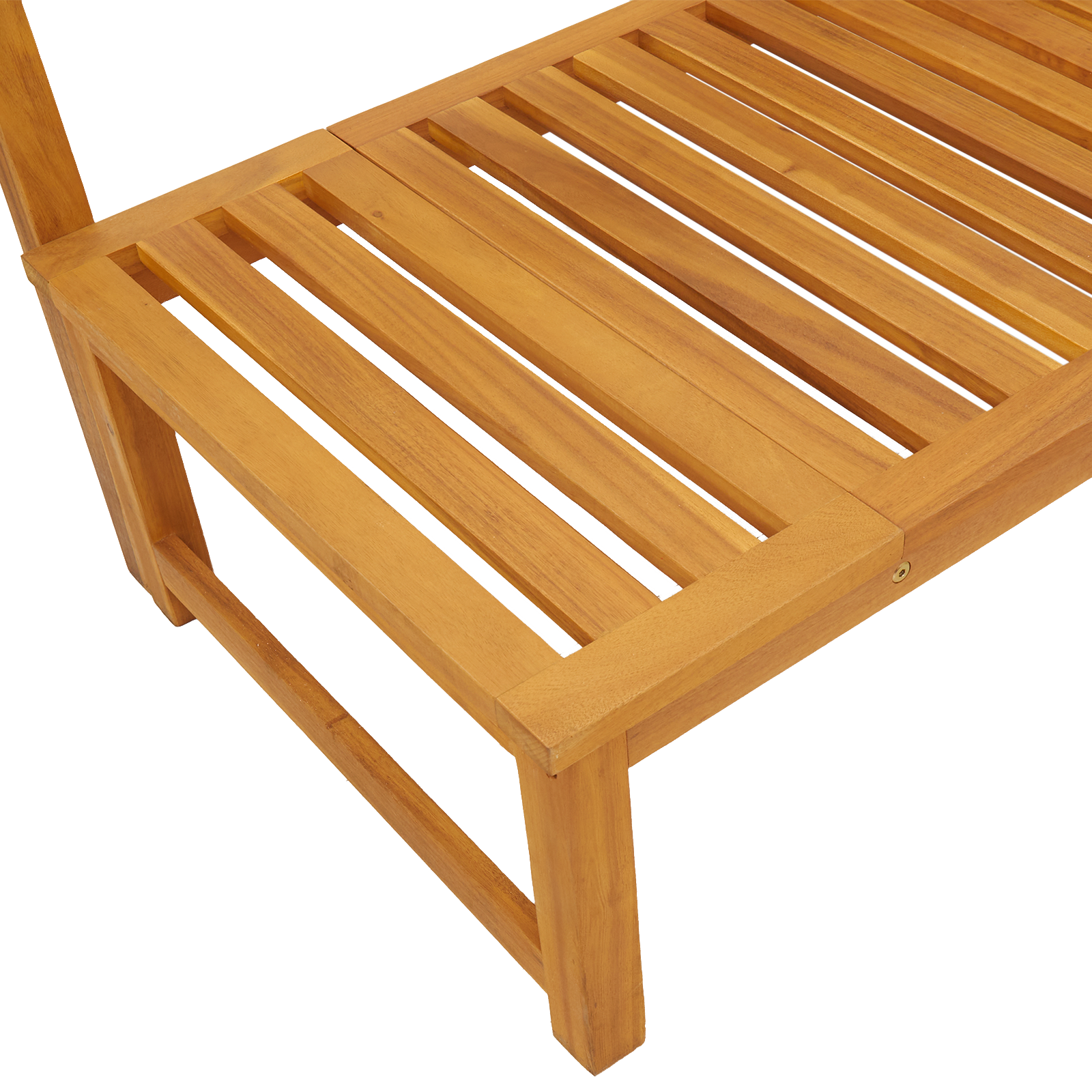 Sun Lounger 3-in-1 Function Solid Wood Acacia - Image 8