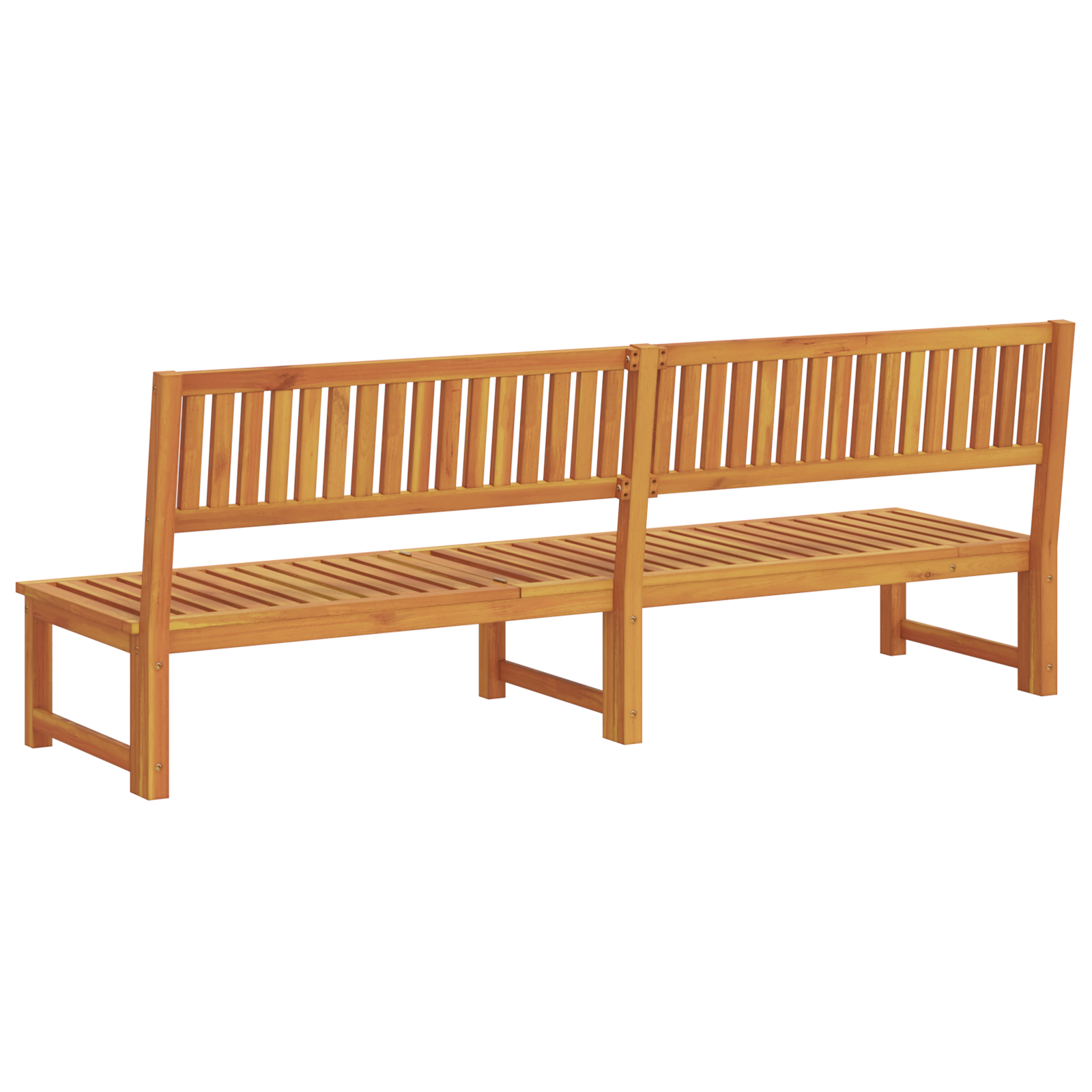 Sun Lounger 3-in-1 Function Solid Wood Acacia - Image 7