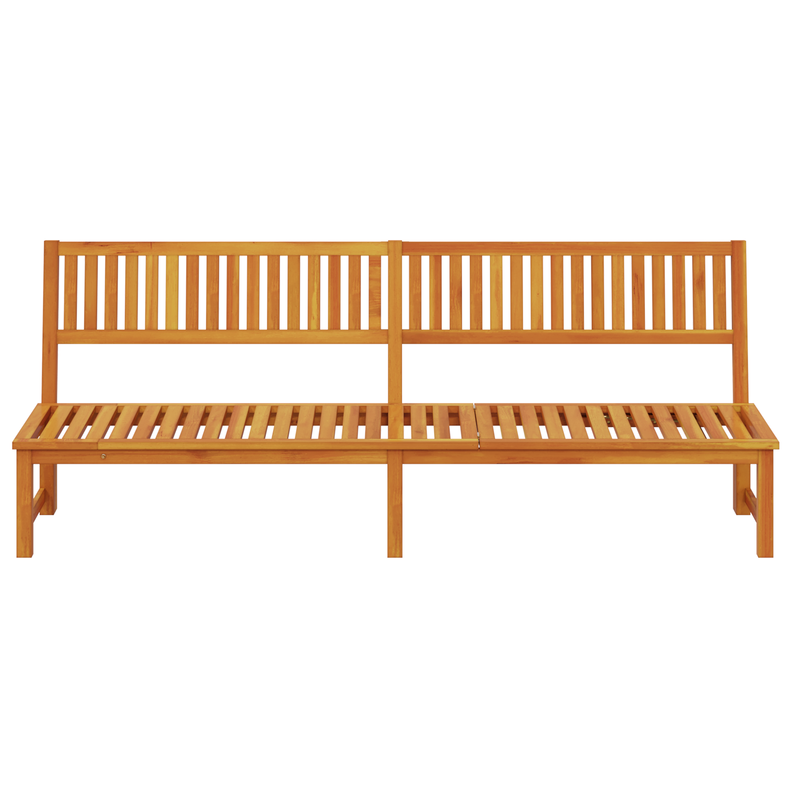 Sun Lounger 3-in-1 Function Solid Wood Acacia - Image 5