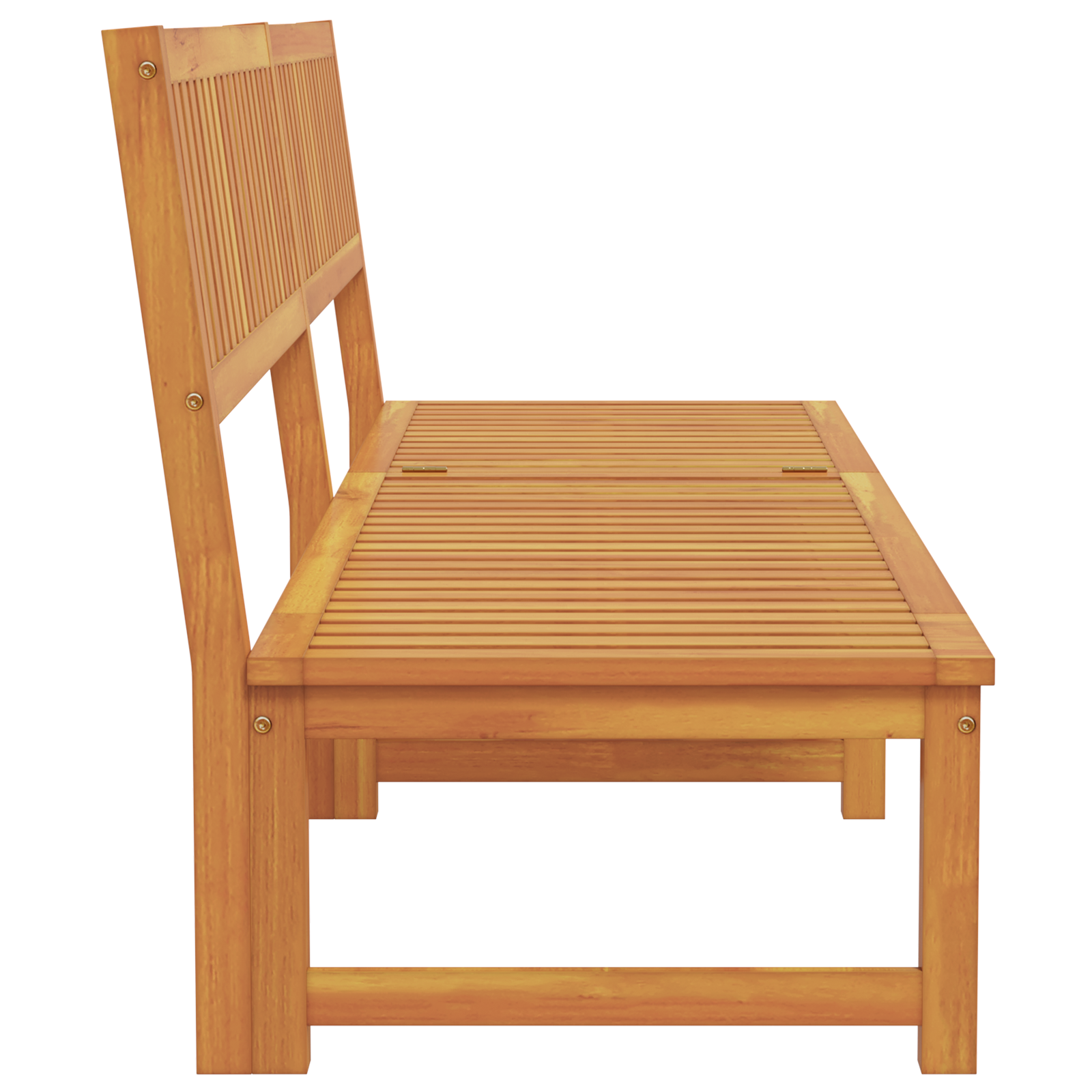 Sun Lounger 3-in-1 Function Solid Wood Acacia - Image 6