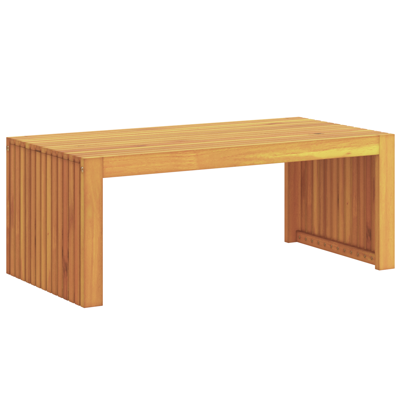 Garden Coffee Table 90x45x35 cm Solid Wood Acacia - Image 6