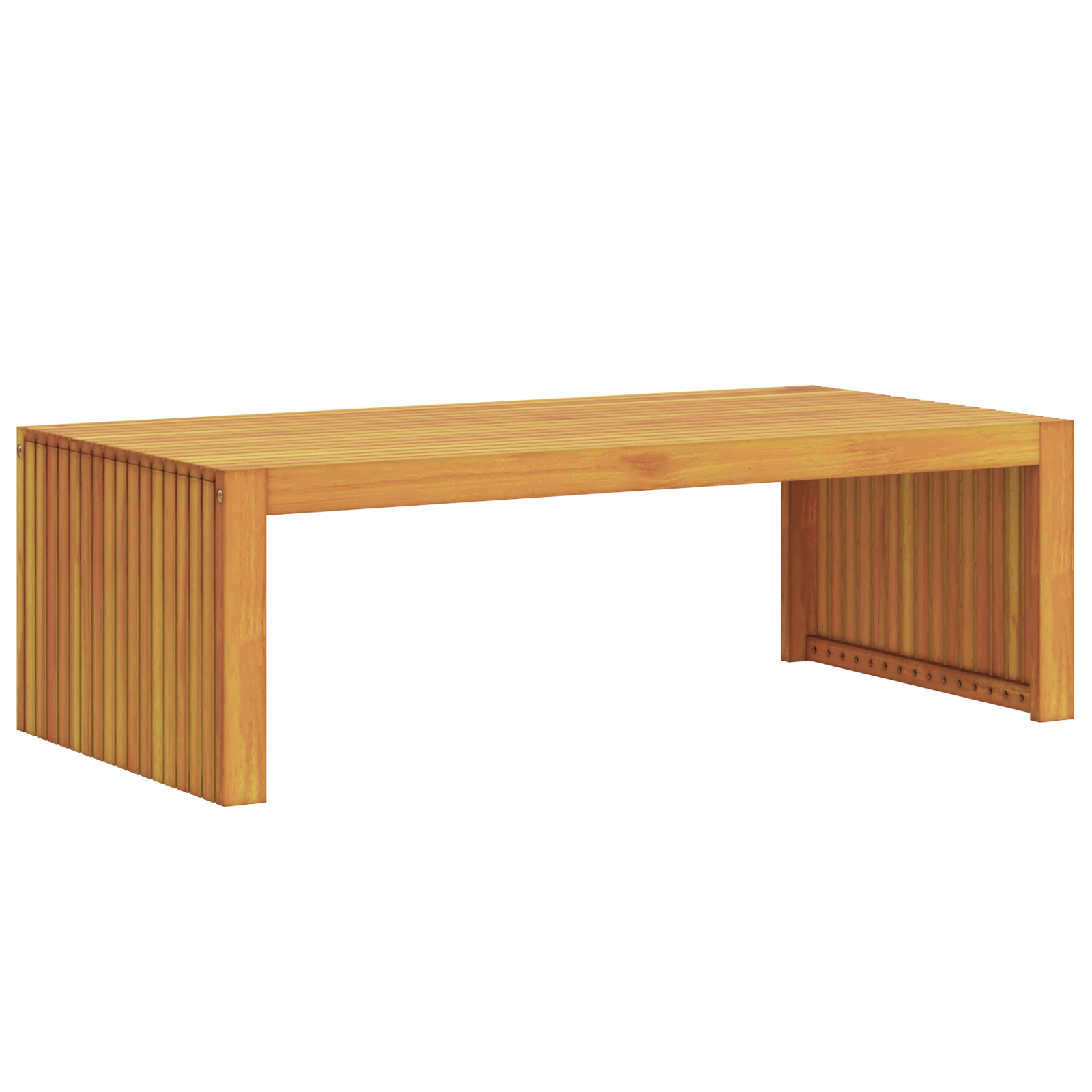 Garden Coffee Table 110x55x35 cm Solid Wood Acacia - Image 6