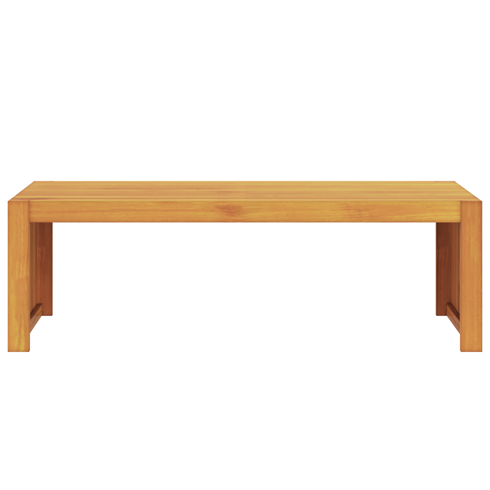 Garden Coffee Table 110x55x35 cm Solid Wood Acacia - Image 4