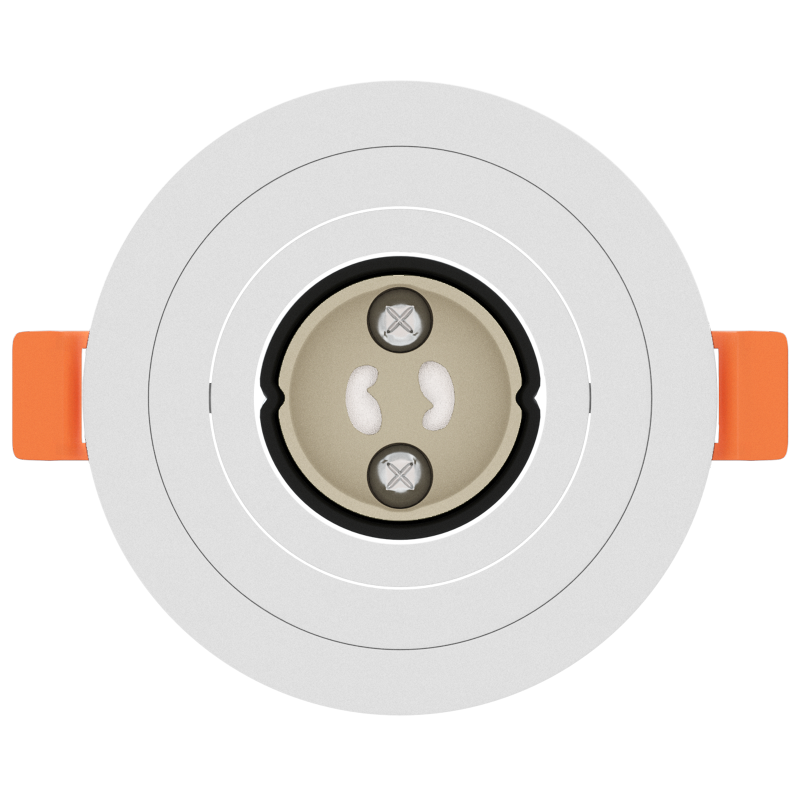 Recessed Spotlights 24 pcs Round GU10 White Ø91 mm - Image 5