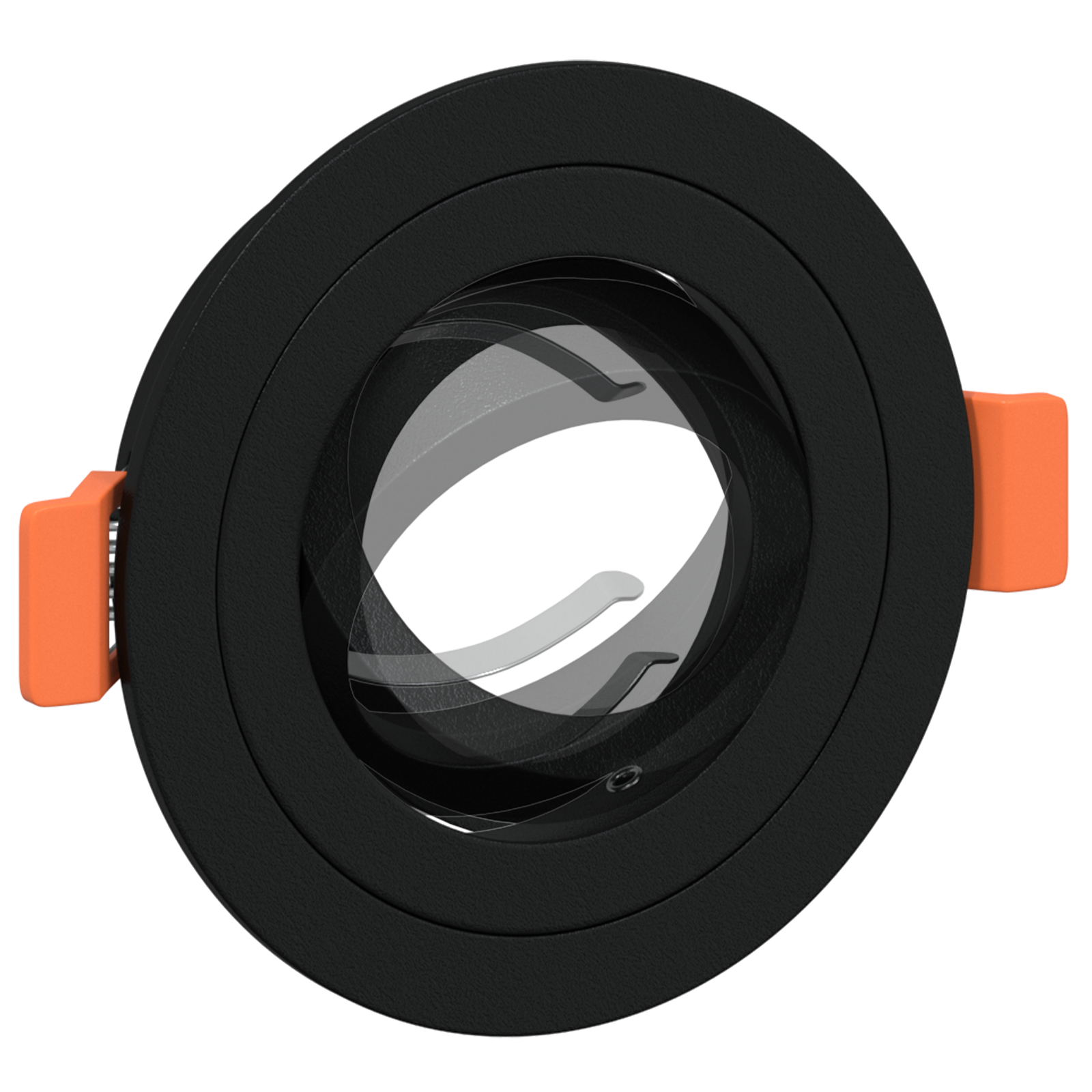 Recessed Spotlights 6 pcs Round GU10 Black Ø91 mm - Image 11