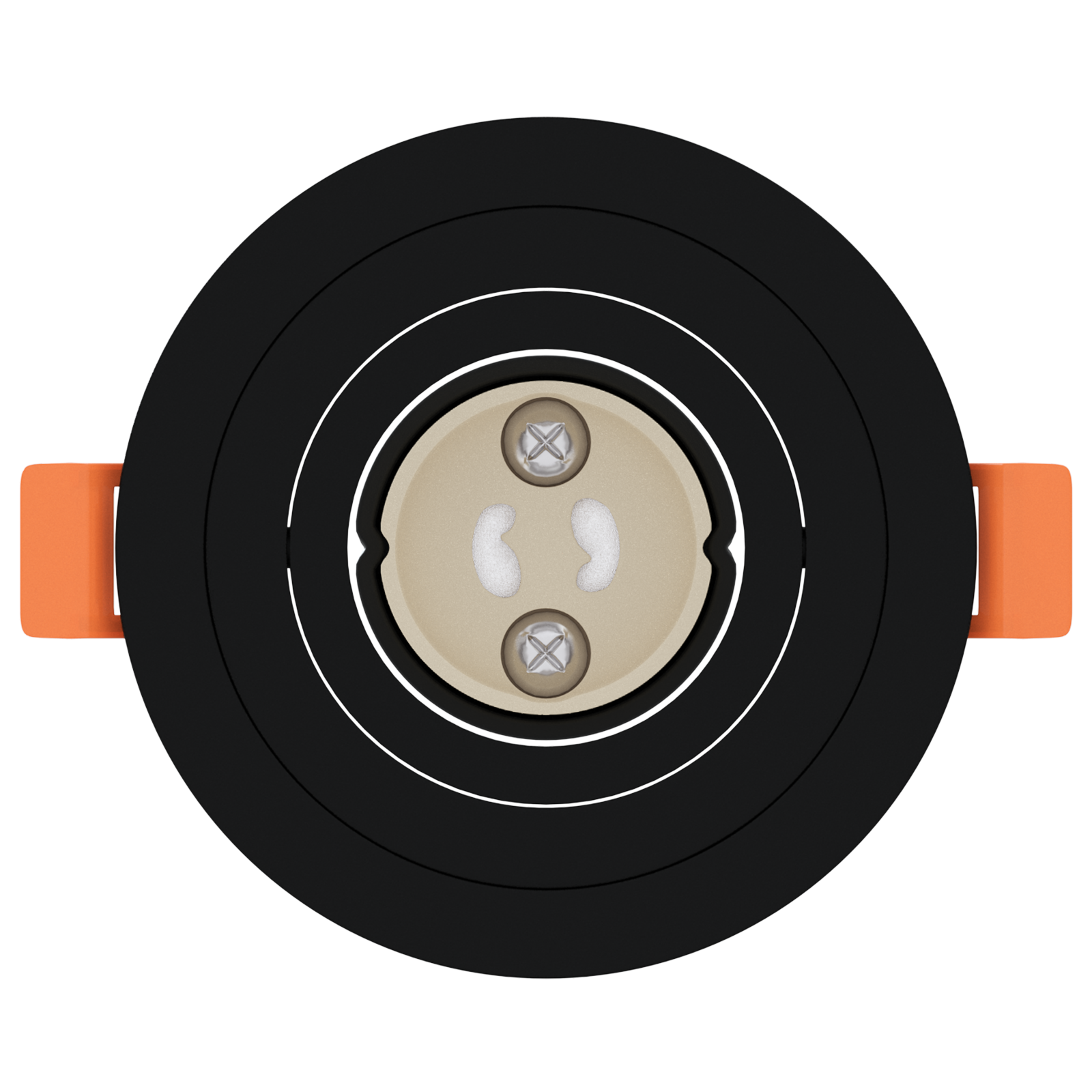 Recessed Spotlights 12 pcs Round GU10 Black Ø91 mm - Image 5