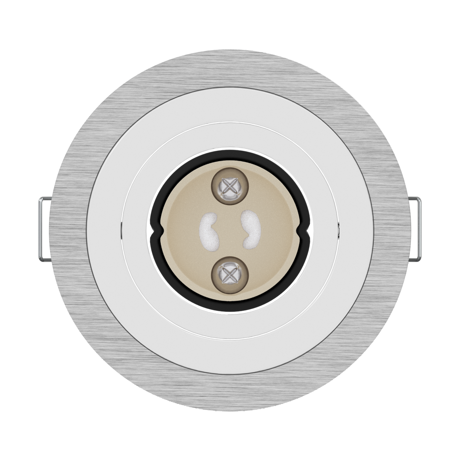 Recessed Spotlights 6 pcs Round GU10 Silver Ø91 mm - Image 5