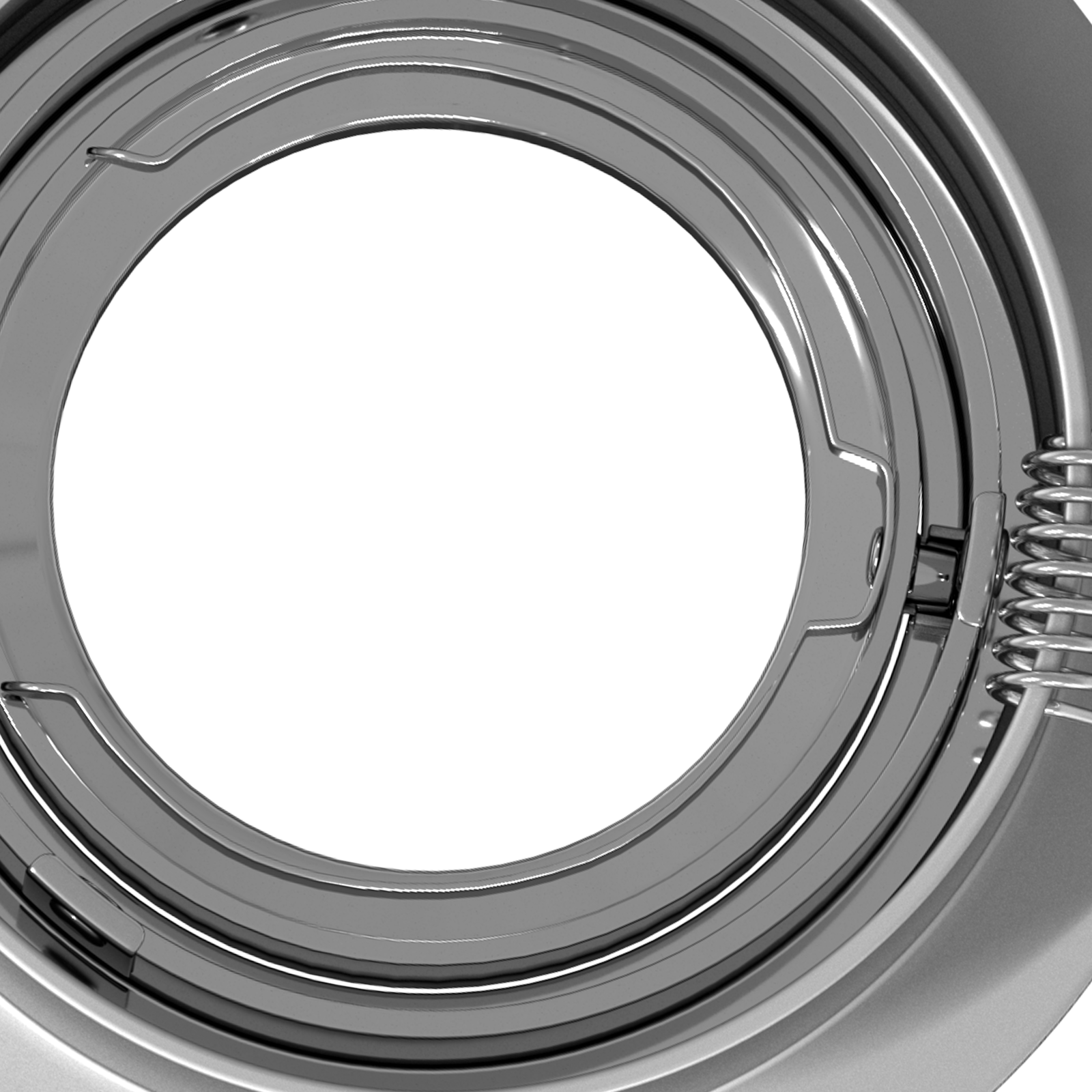 Recessed Spotlights 12 pcs Round GU10 Silver Ø91 mm - Image 8