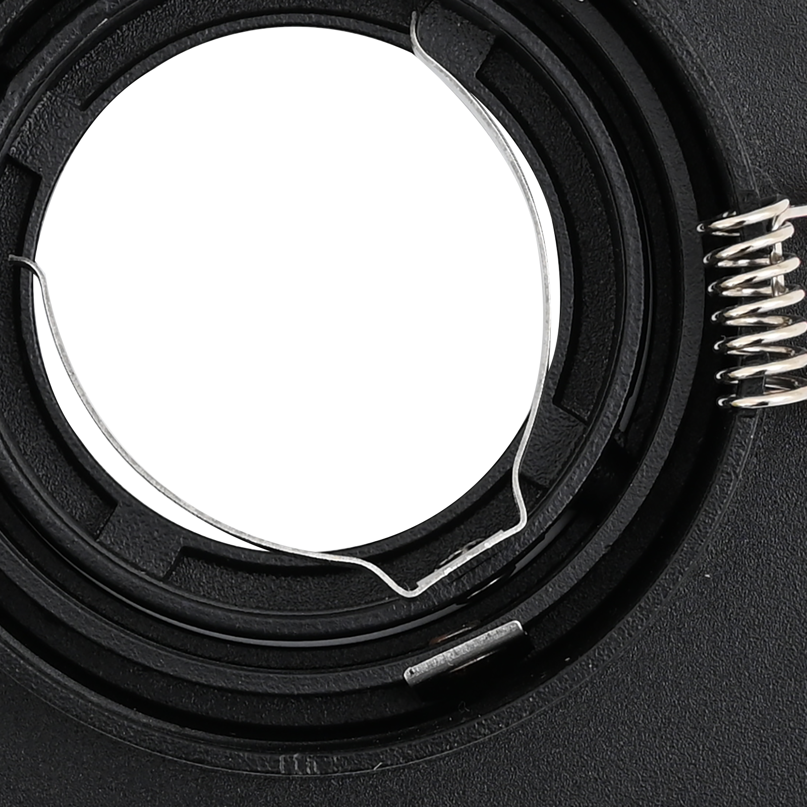 Recessed Spotlights 12 pcs Square GU10 Black 91x91 mm - Image 8