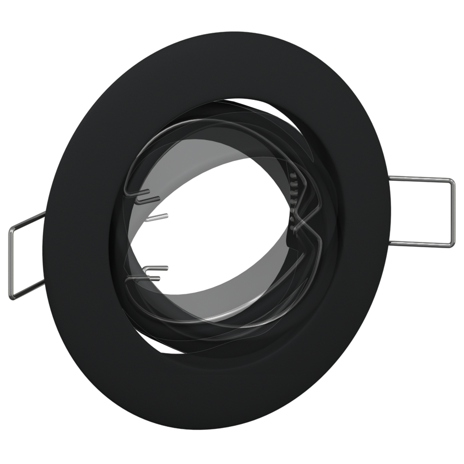 Lamps Set of 24 Black Plastic 9 cm Modern Recessed Lighting - Image 11