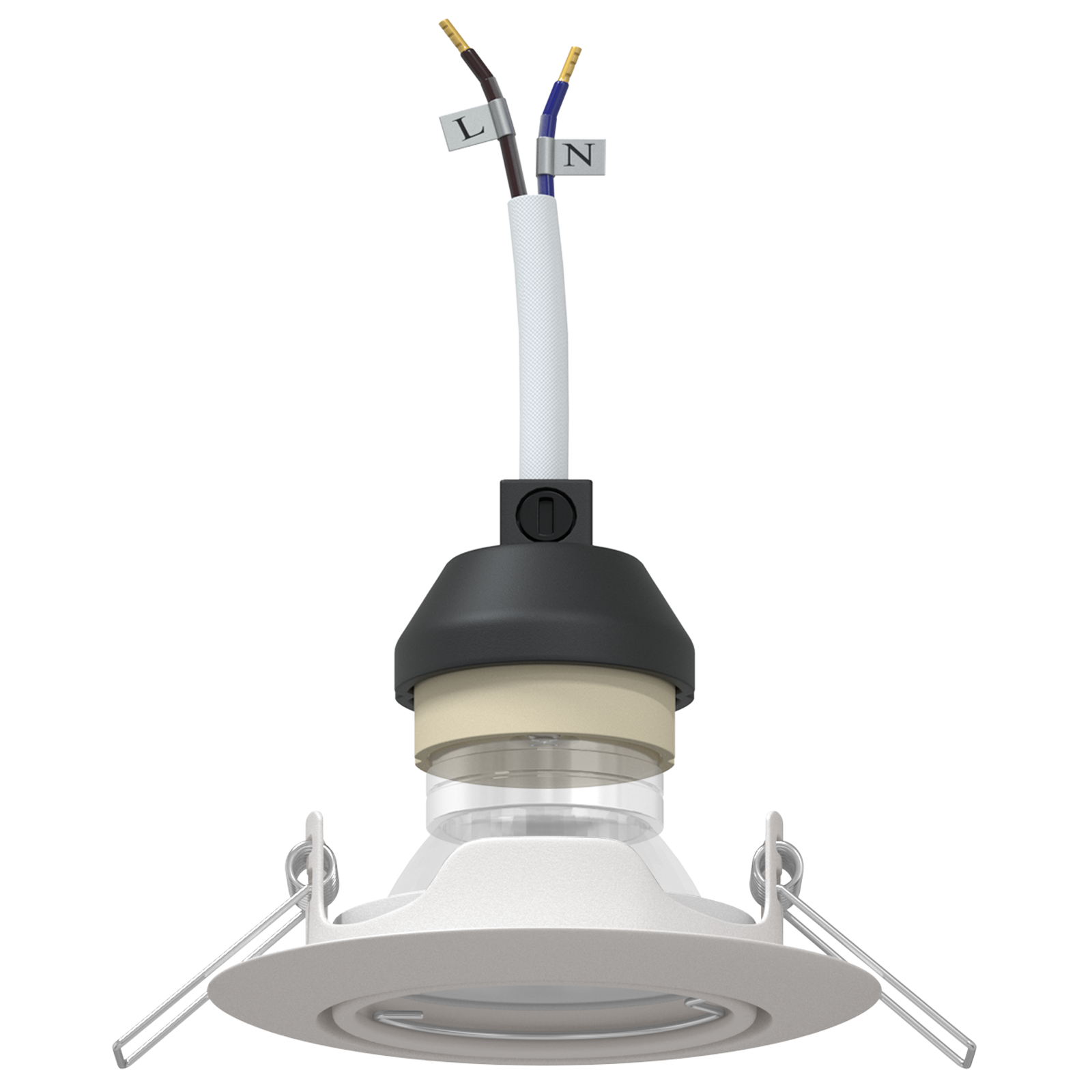 Lamps Set of 24 White Plastic 9 cm - Image 3