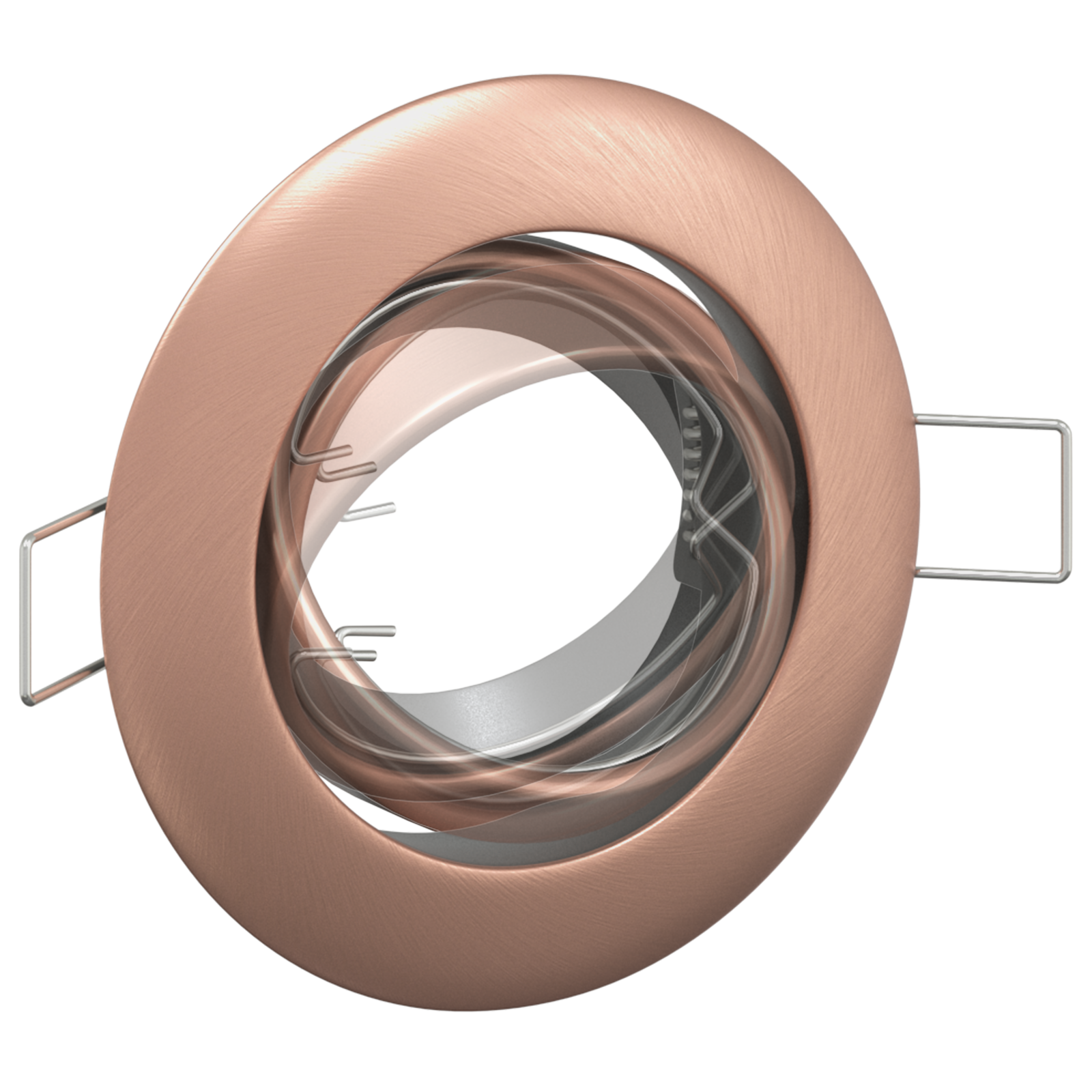 Recessed Spotlights 6 pcs Round GU10 Copper Ø90 mm Steel - Image 11