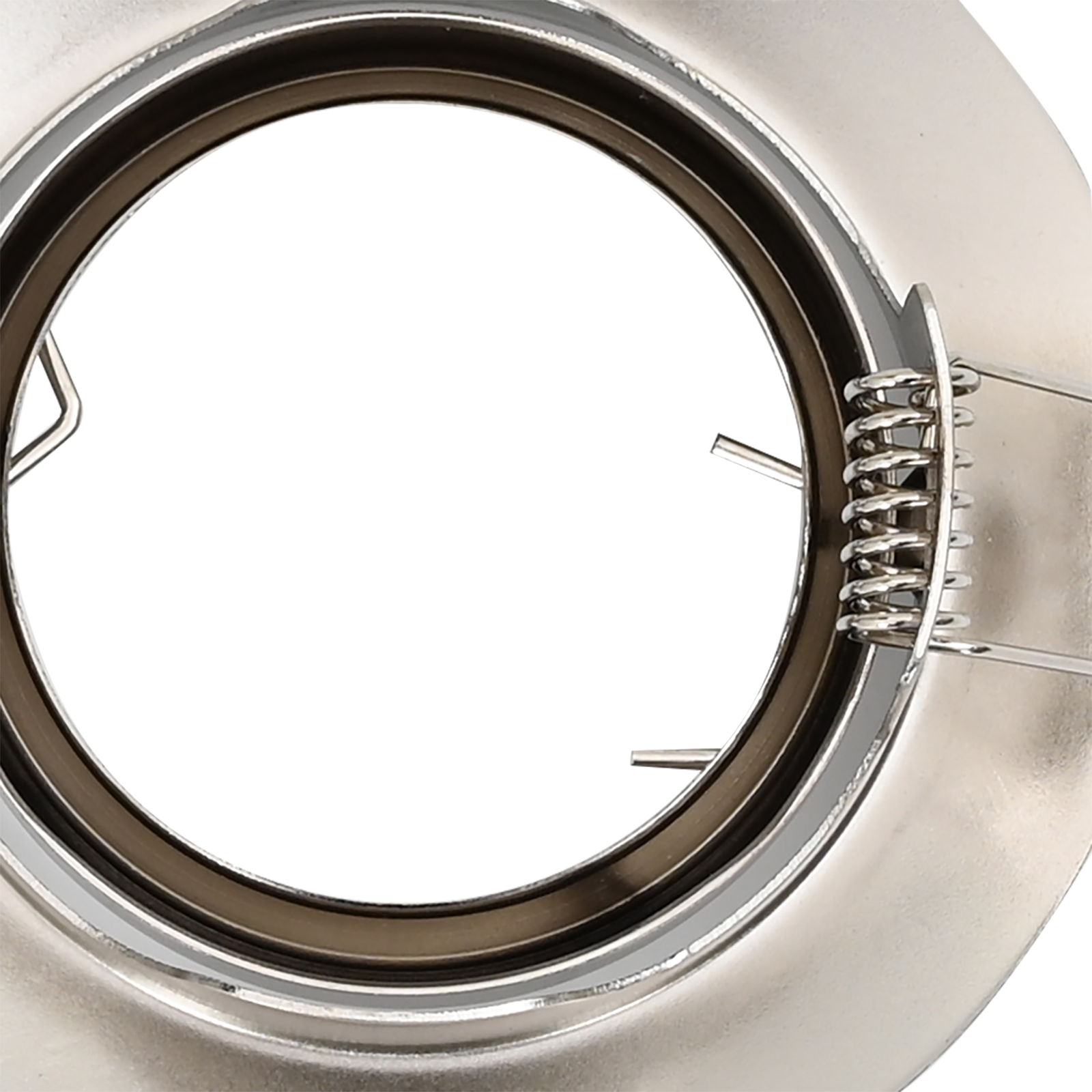 Lamps Set of 6 Silver Aluminium 9 cm Recessed Lights Round - Image 8