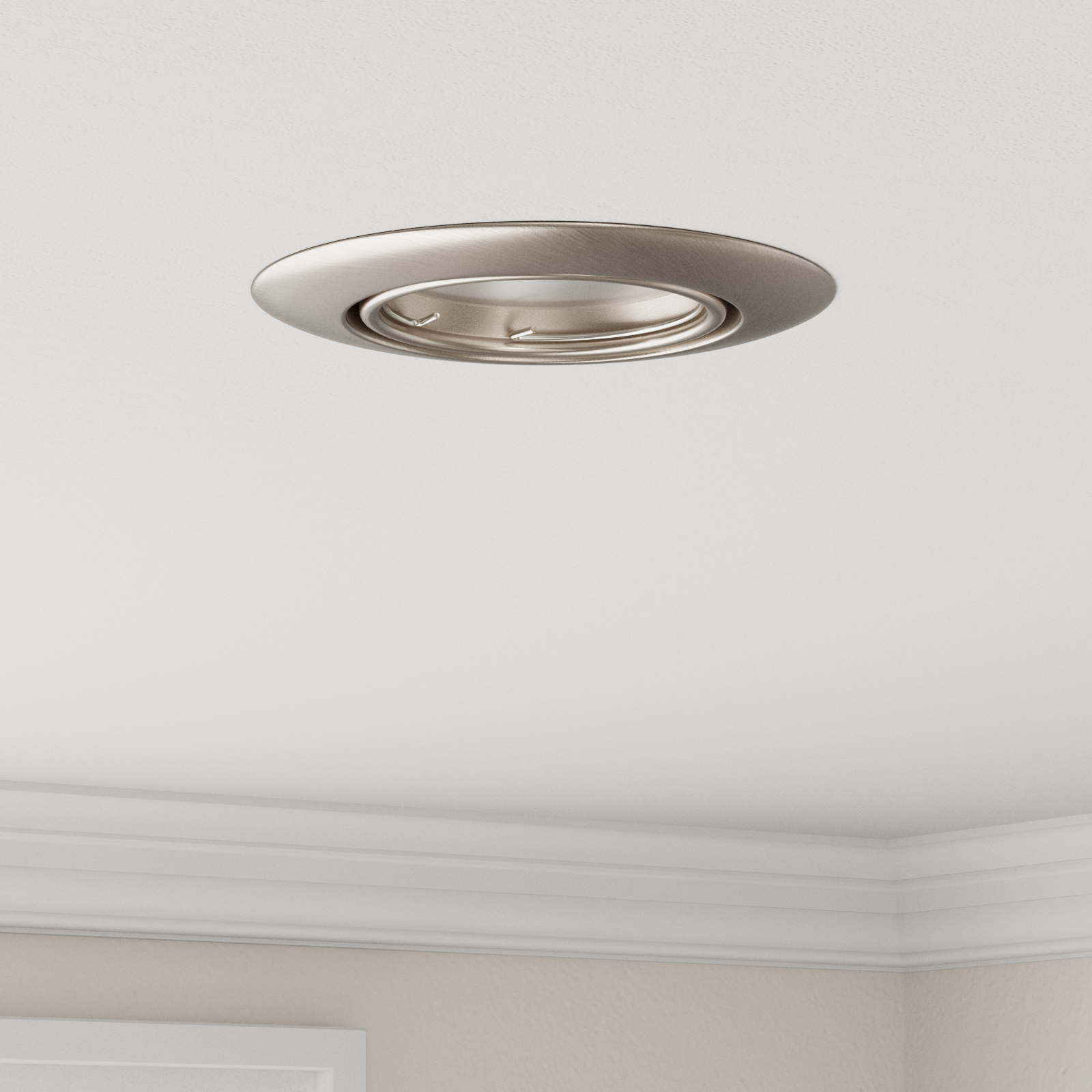 Recessed Spotlights 6 pcs Round GU10 Silver Ø90 mm Steel