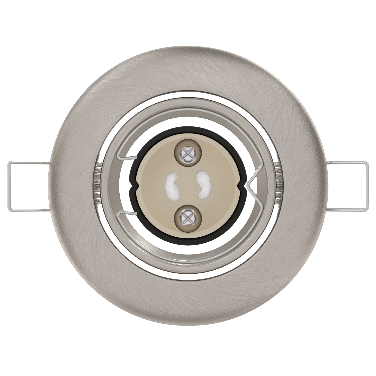 Recessed Spotlights 24 pcs Round GU10 Silver Ø90 mm Steel - Image 5