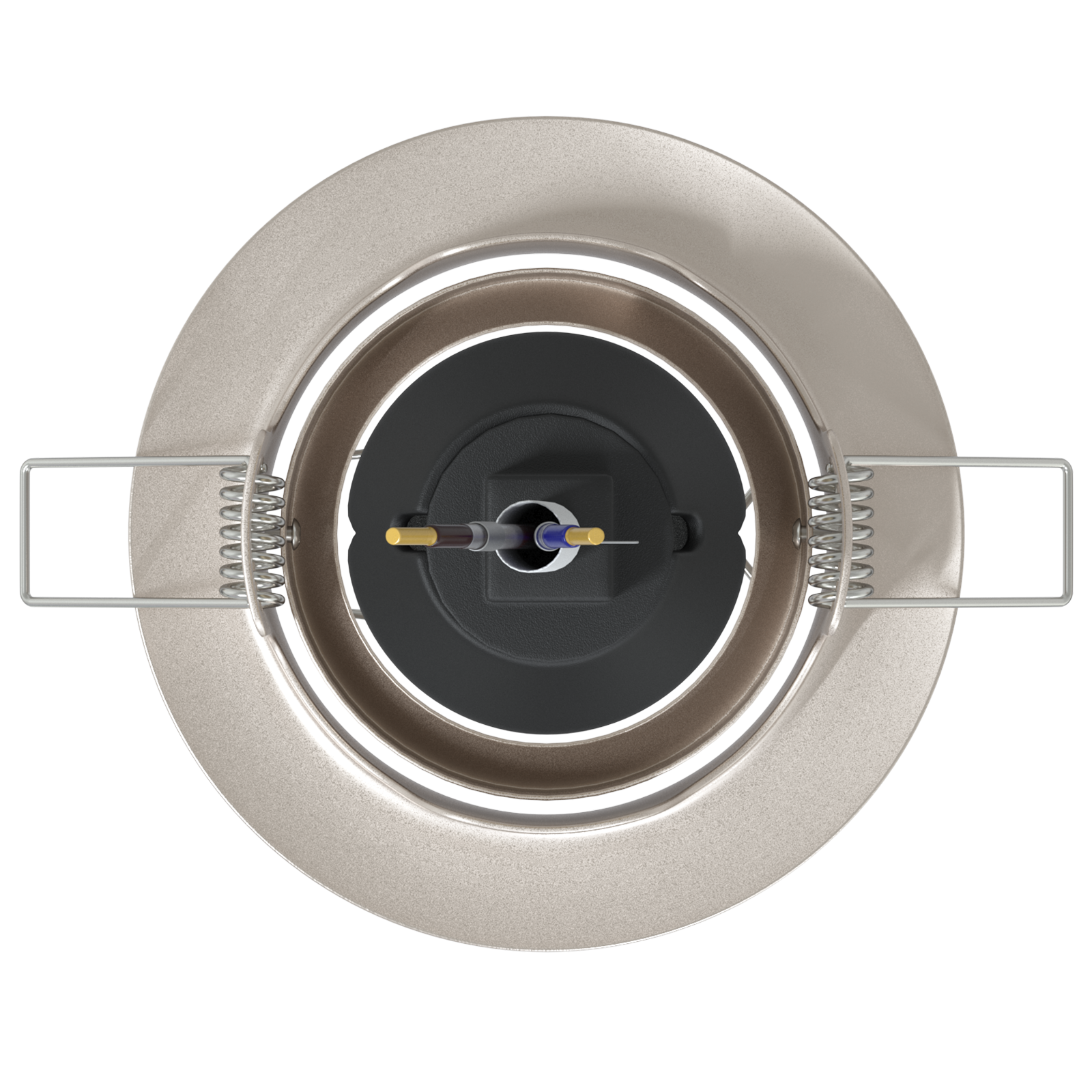 Recessed Spotlights 24 pcs Round GU10 Silver Ø90 mm Steel - Image 6