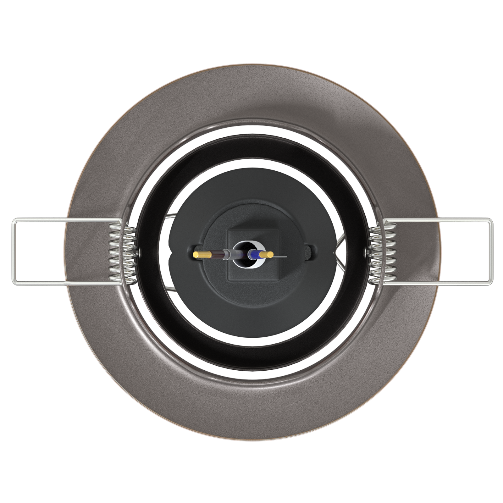 Recessed Spotlights 24 pcs Round GU10 Brass Ø90 mm Steel - Image 6