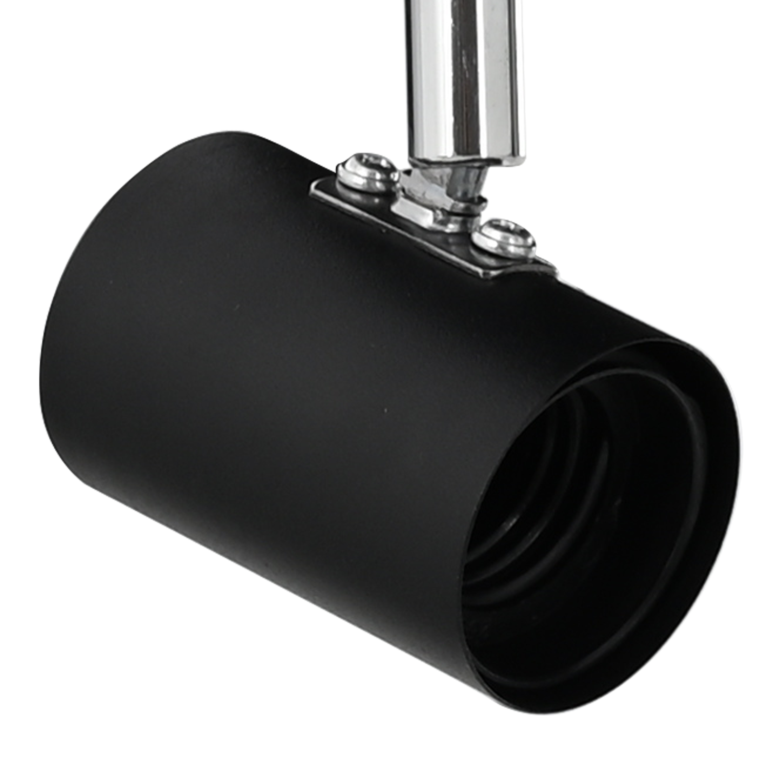 Ceiling Spotlight 1 Way Adjustable Black E27 - Image 9