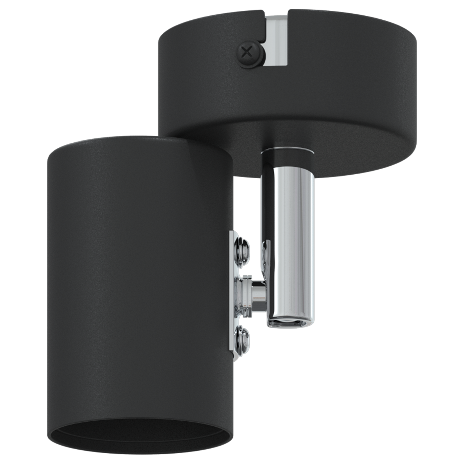 Ceiling Spotlight 1 Way Adjustable Black E27 - Image 5