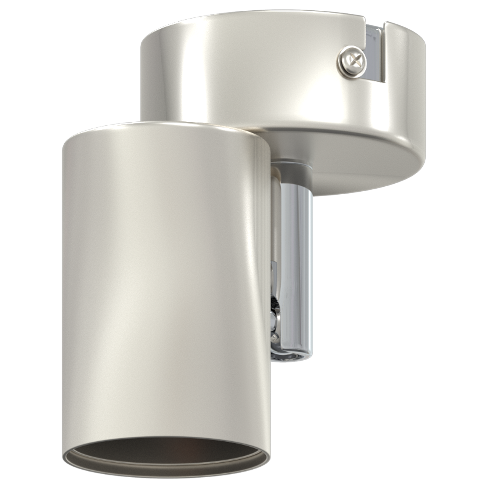 Ceiling Spotlight 1 Way Adjustable Brushed Nickel E27 - Image 4
