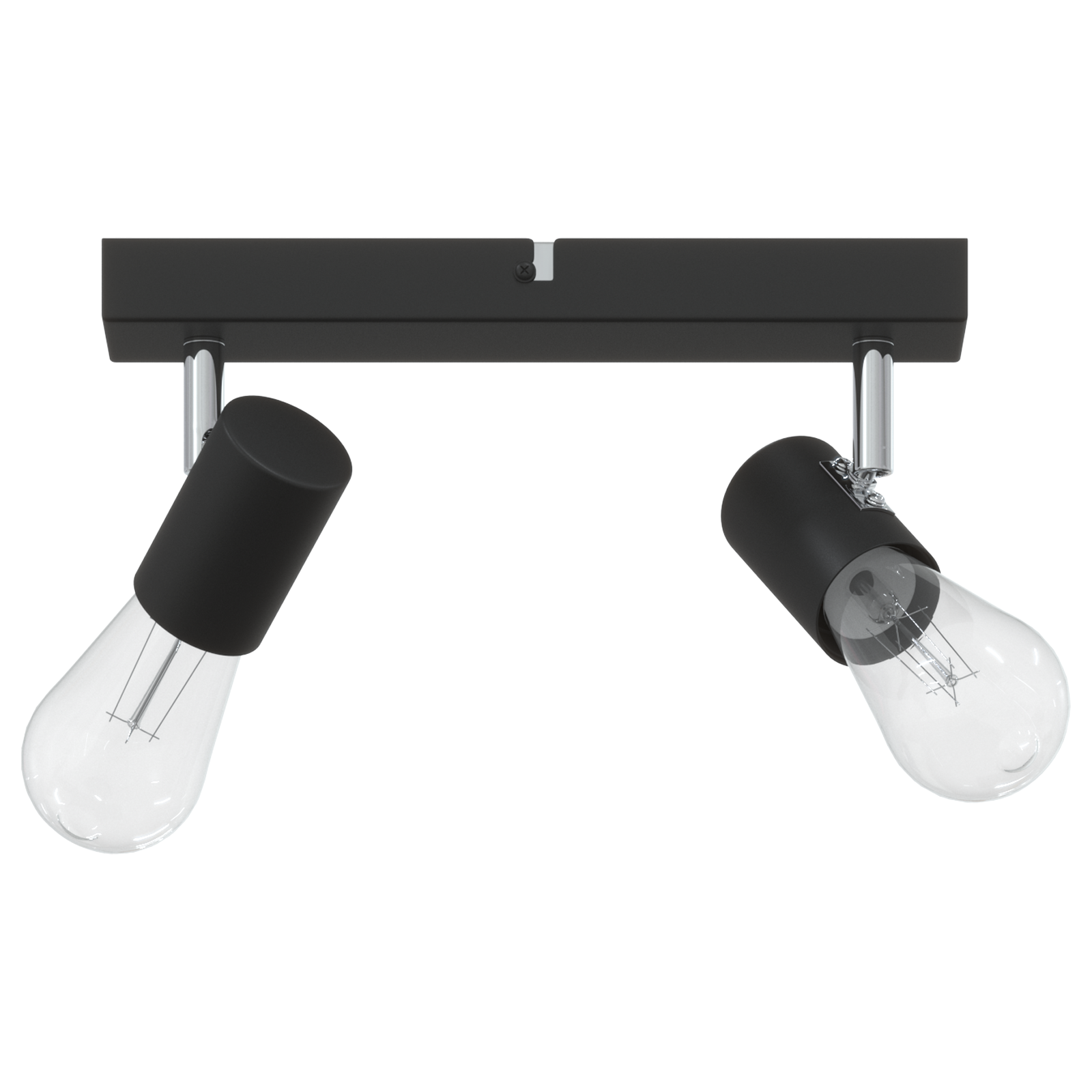 Ceiling Spotlight 2 Way Adjustable Black E27 - Image 3