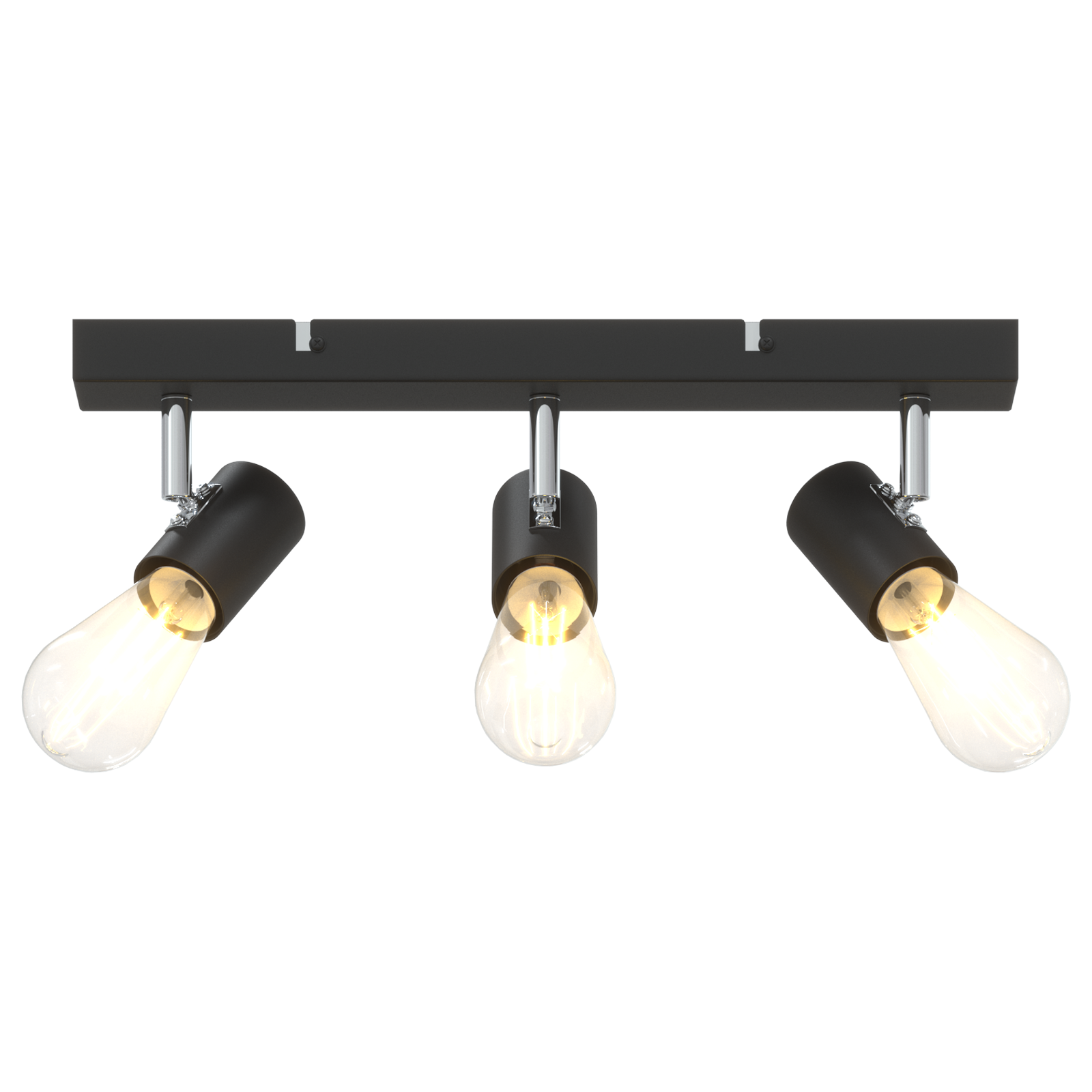 Ceiling Spotlight 3 Way Adjustable Black E27 - Image 10