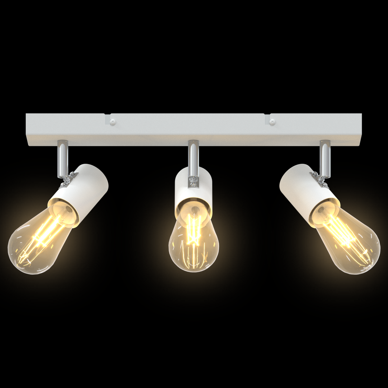 Ceiling Spotlight 3 Way Adjustable White E27 - Image 11