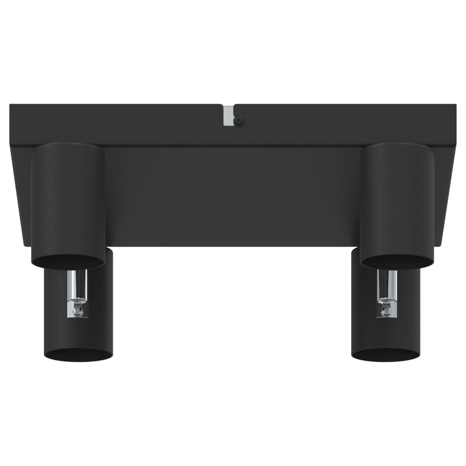 Ceiling Spotlight 4 Way Adjustable Black E27 - Image 6