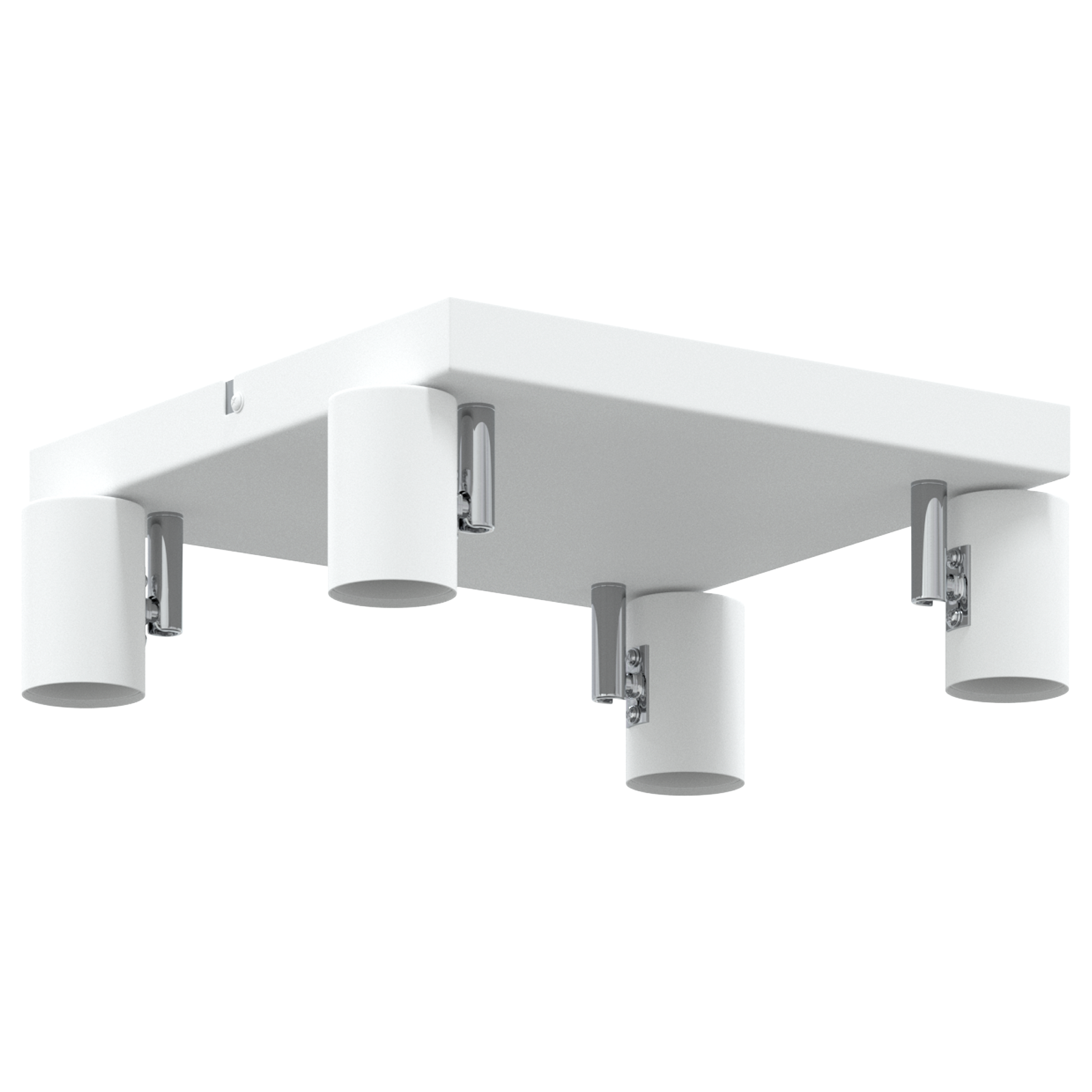 Ceiling Spotlight 4 Way Adjustable White E27 - Image 4