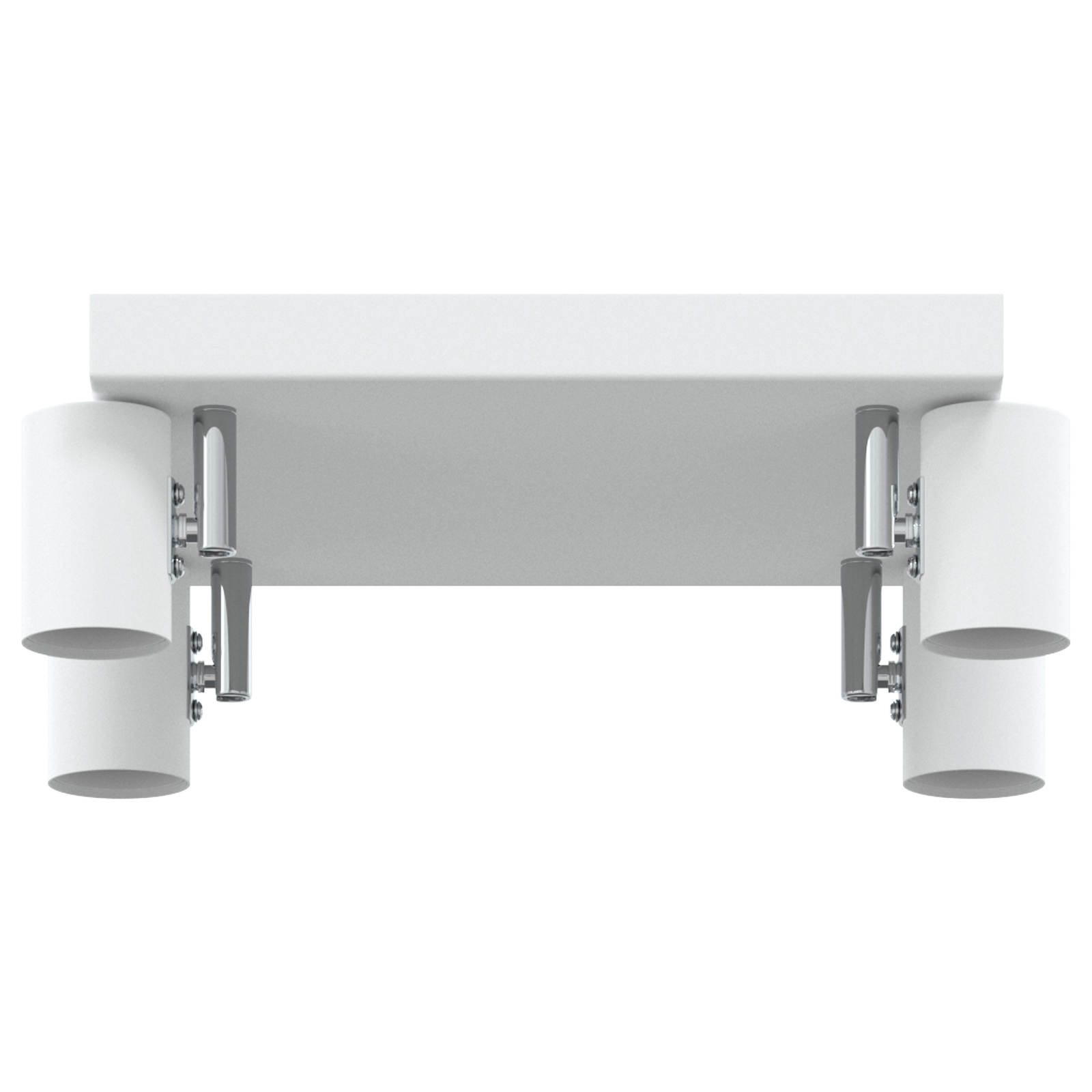 Ceiling Spotlight 4 Way Adjustable White E27 - Image 5