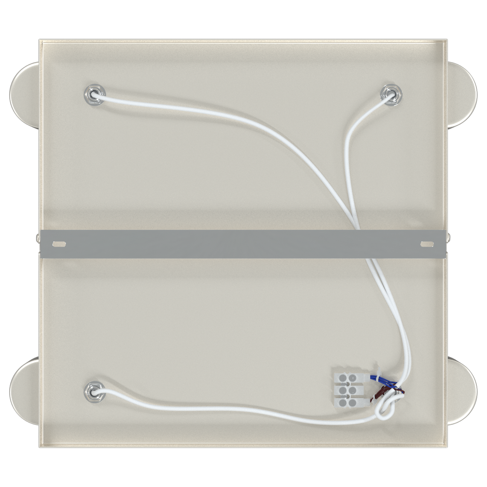 Ceiling Spotlight 4 Way Adjustable Brushed Nickel E27 - Image 7