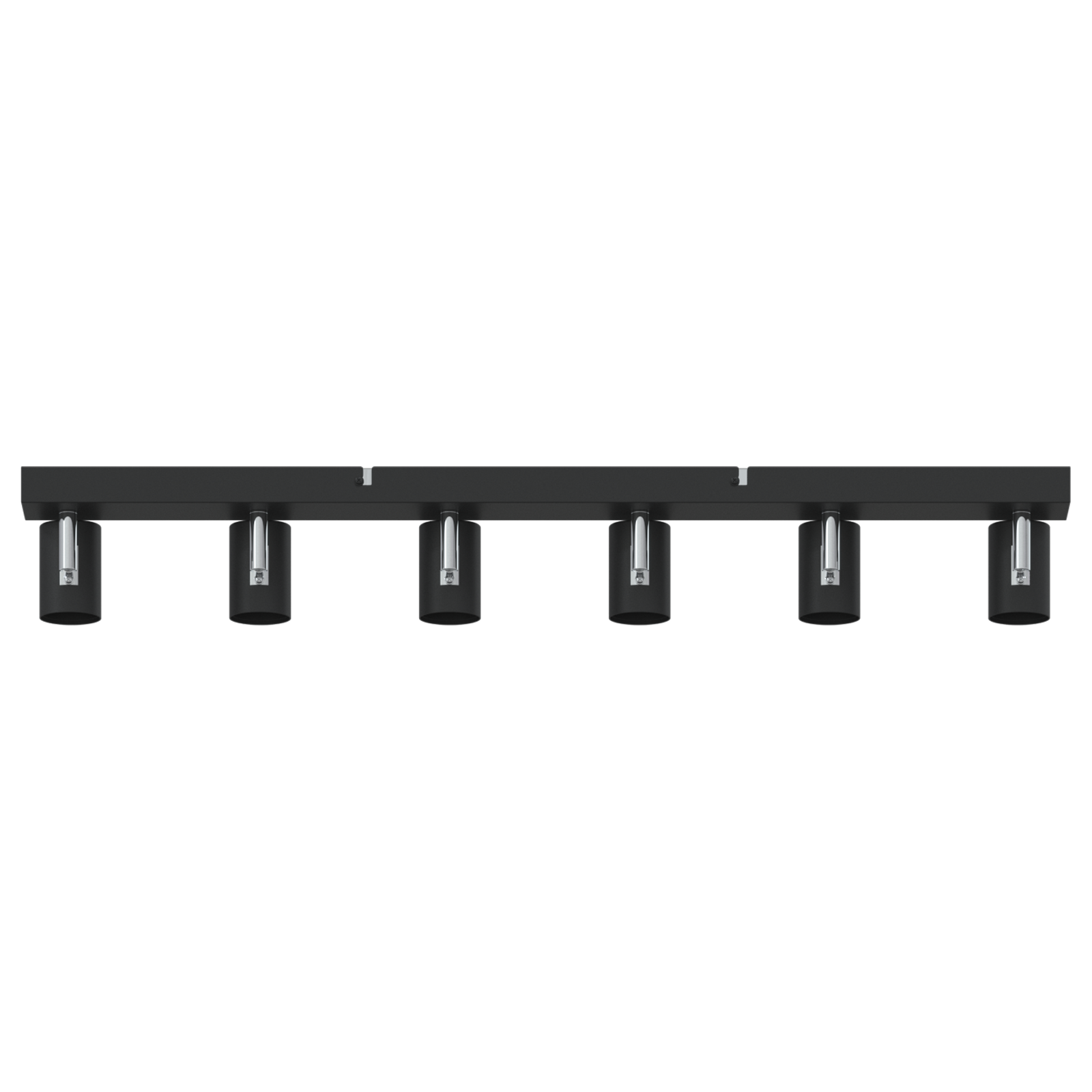 Ceiling Spotlight 6 Way Adjustable Black E27 - Image 5