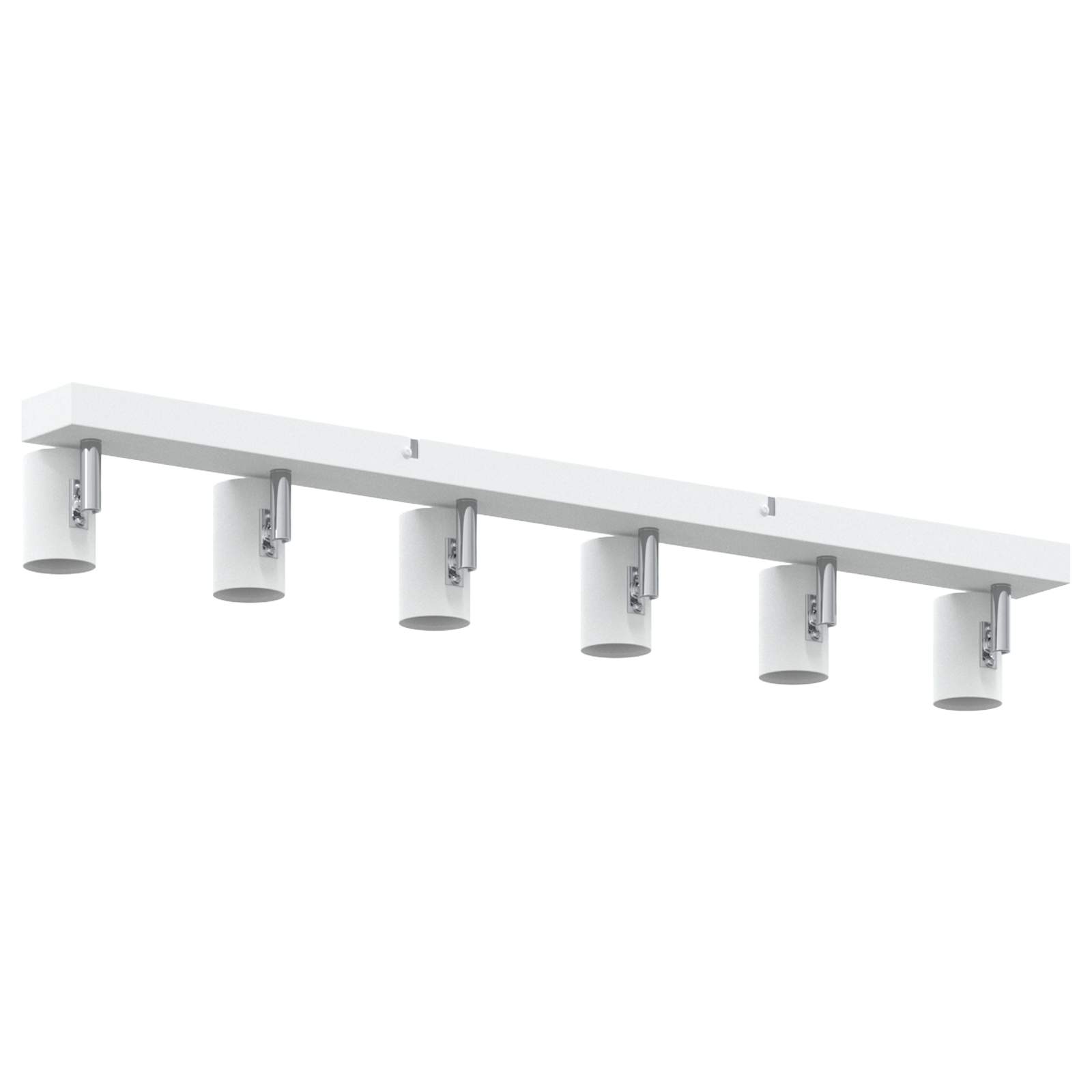 Ceiling Spotlight 6 Way Adjustable White E27 - Image 4