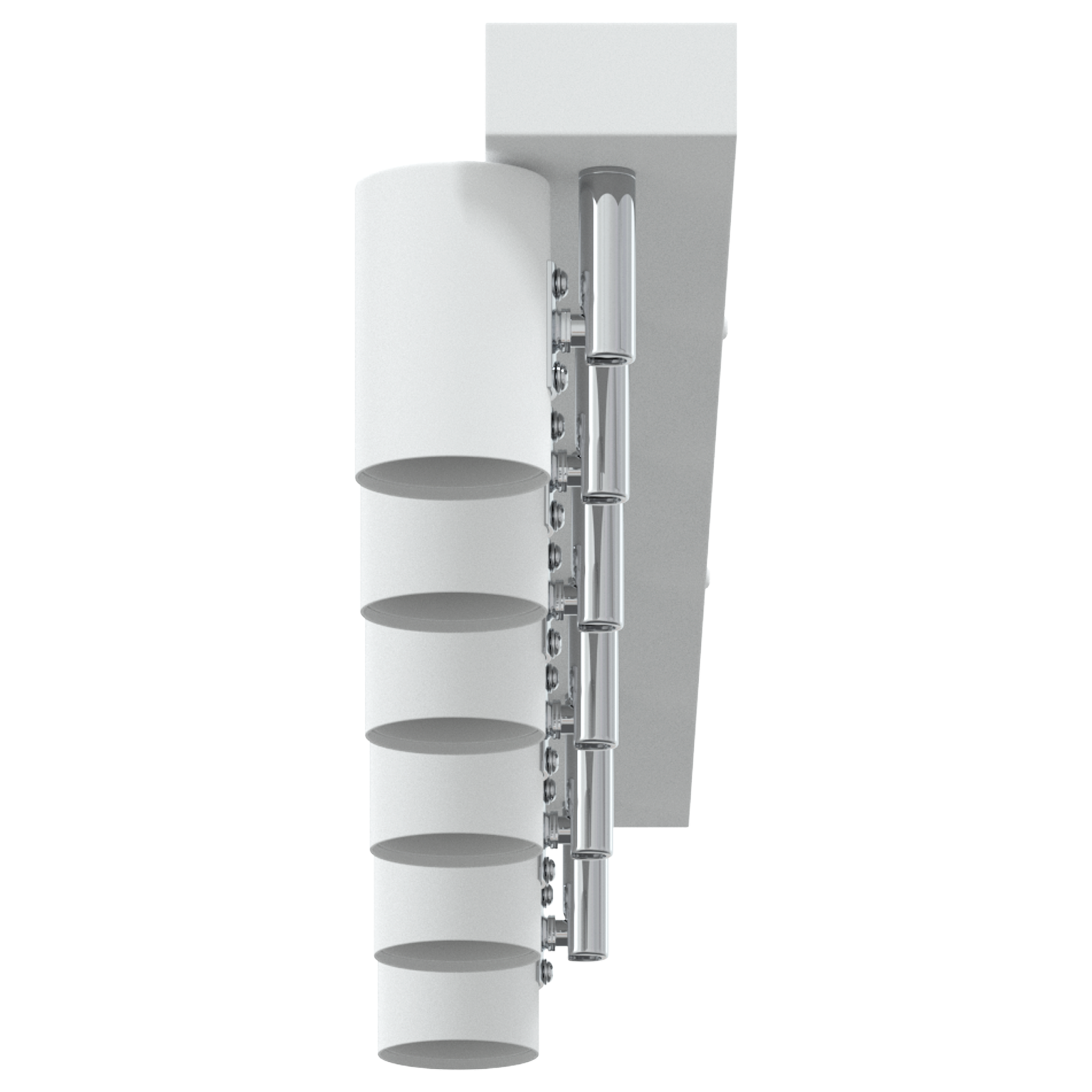 Ceiling Spotlight 6 Way Adjustable White E27 - Image 6
