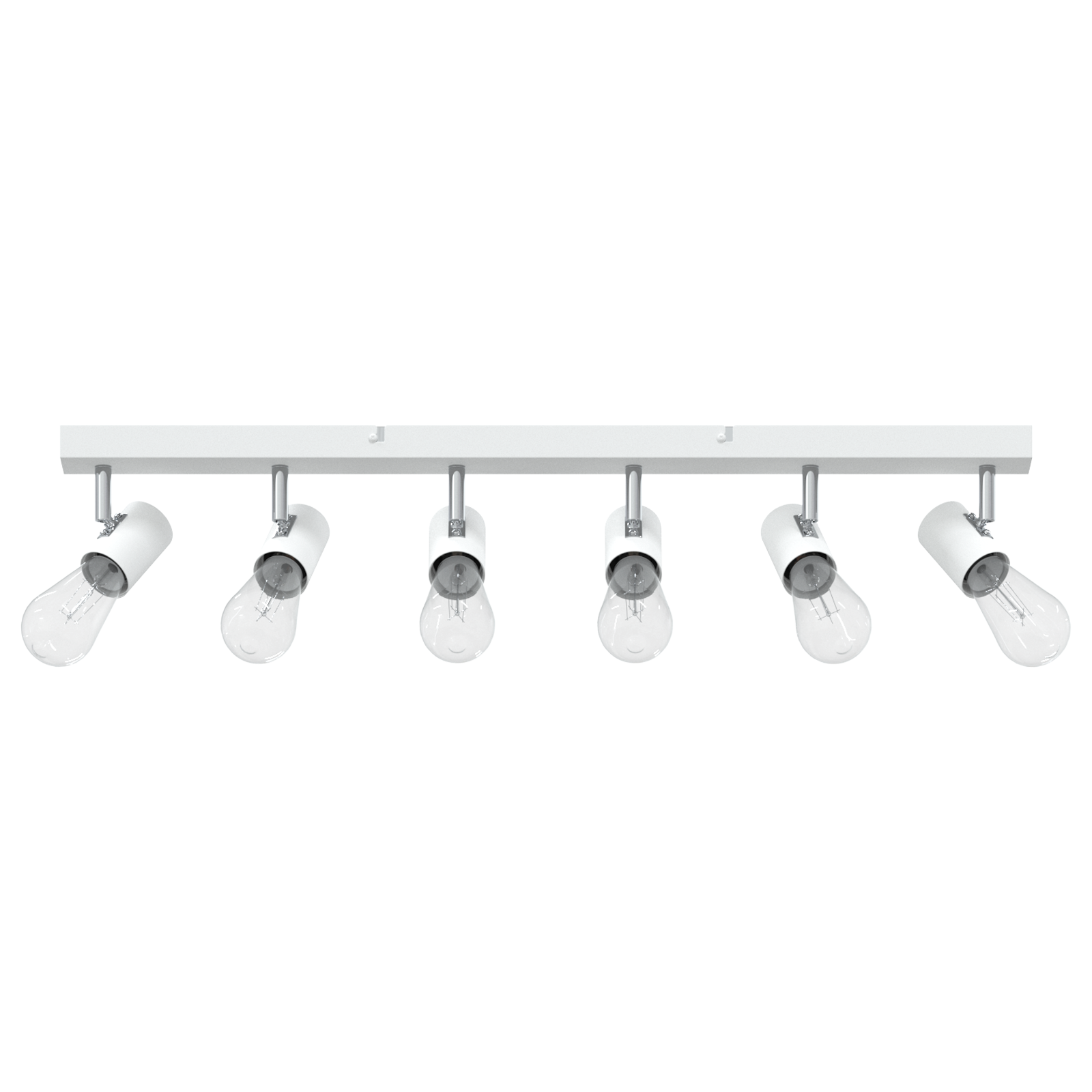 Ceiling Spotlight 6 Way Adjustable White E27 - Image 3