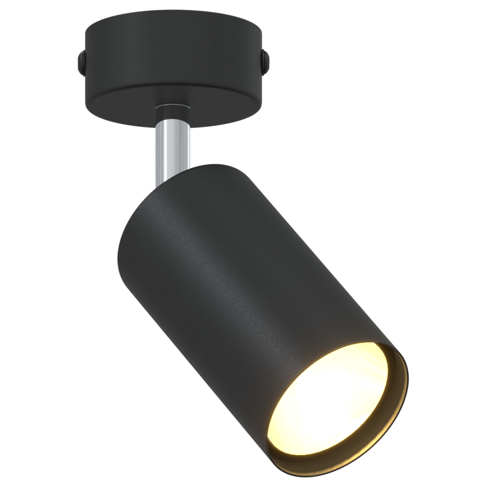 Ceiling Spotlight 1 Way Adjustable Black GU10 - Image 10