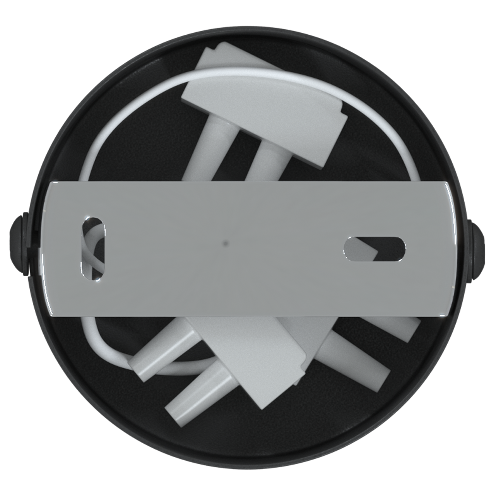 Ceiling Spotlight 1 Way Adjustable Black GU10 - Image 7
