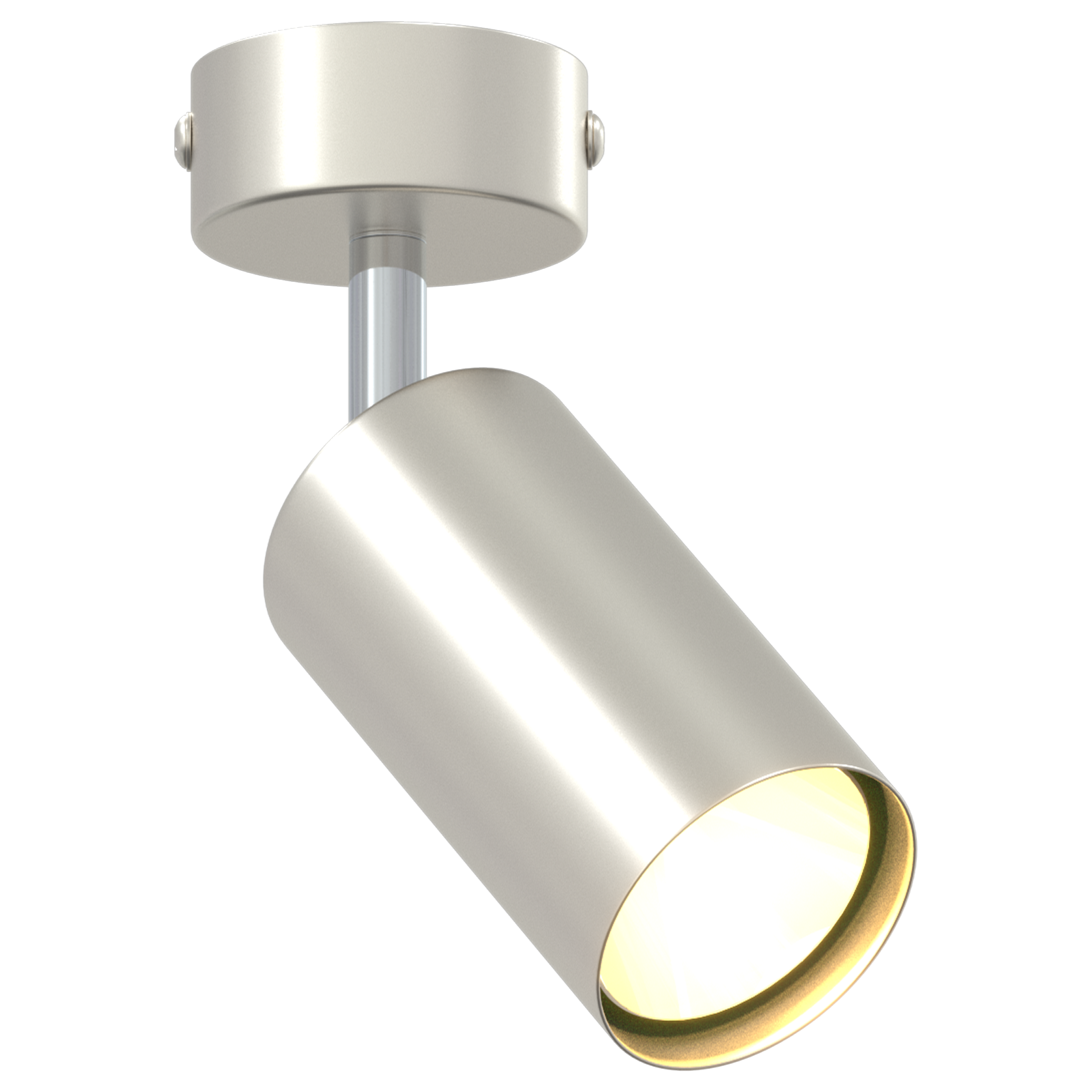 Ceiling Spotlight 1 Way Adjustable Brushed Nickel GU10 - Image 10