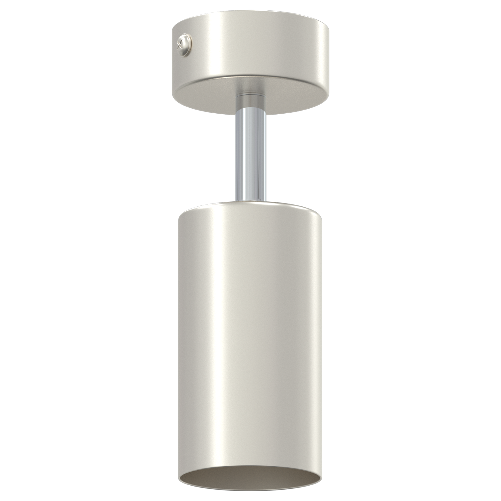 Ceiling Spotlight 1 Way Adjustable Brushed Nickel GU10 - Image 4