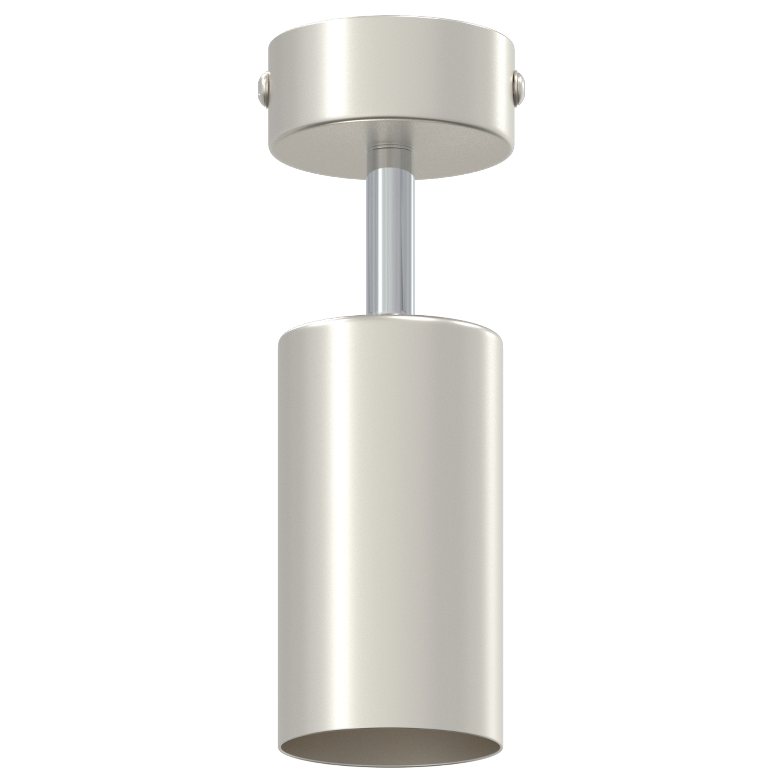 Ceiling Spotlight 1 Way Adjustable Brushed Nickel GU10 - Image 5