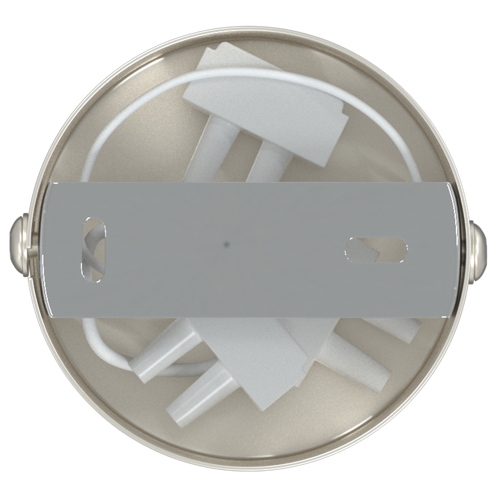 Ceiling Spotlight 1 Way Adjustable Brushed Nickel GU10 - Image 7