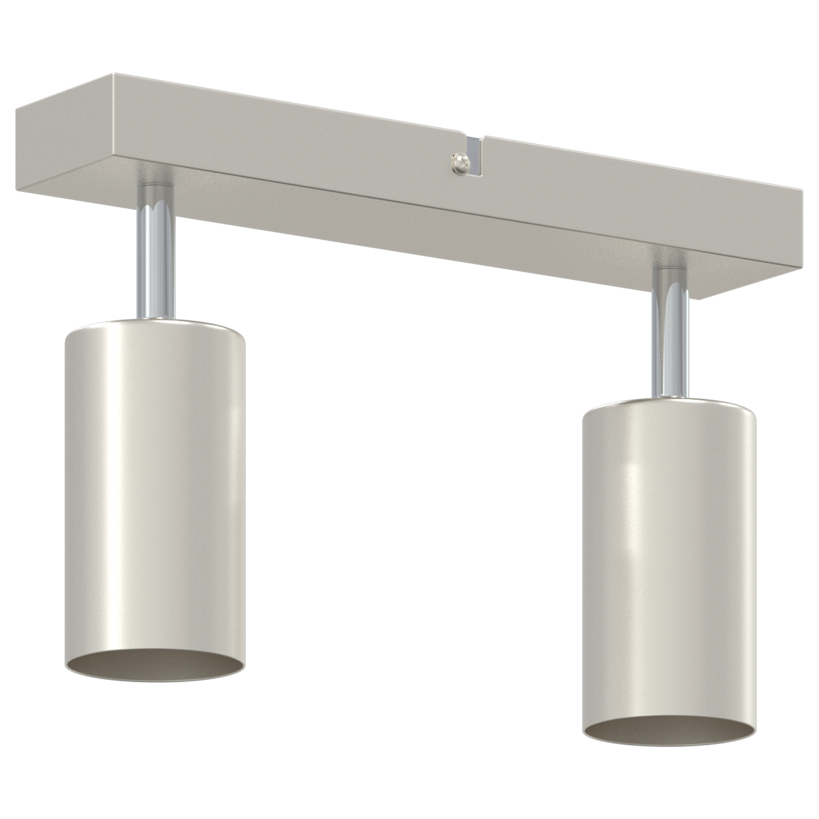 Ceiling Spotlight 2 Way Adjustable Brushed Nickel GU10 - Image 4