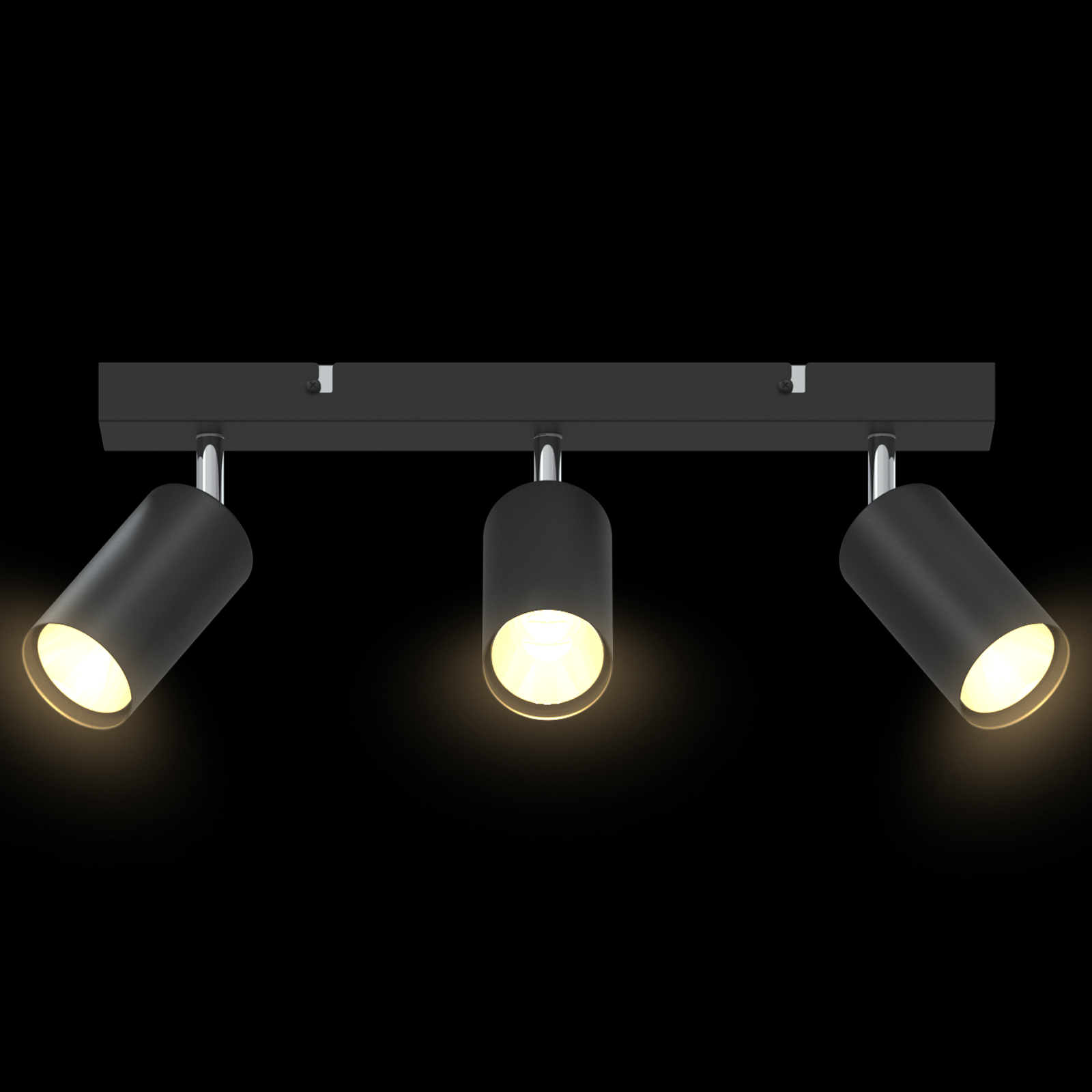 Ceiling Spotlight 3 Way Adjustable Black GU10 - Image 11