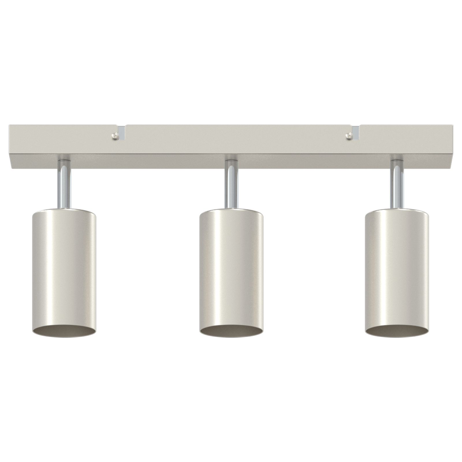 Ceiling Spotlight 3 Way Adjustable Brushed Nickel GU10 - Image 5