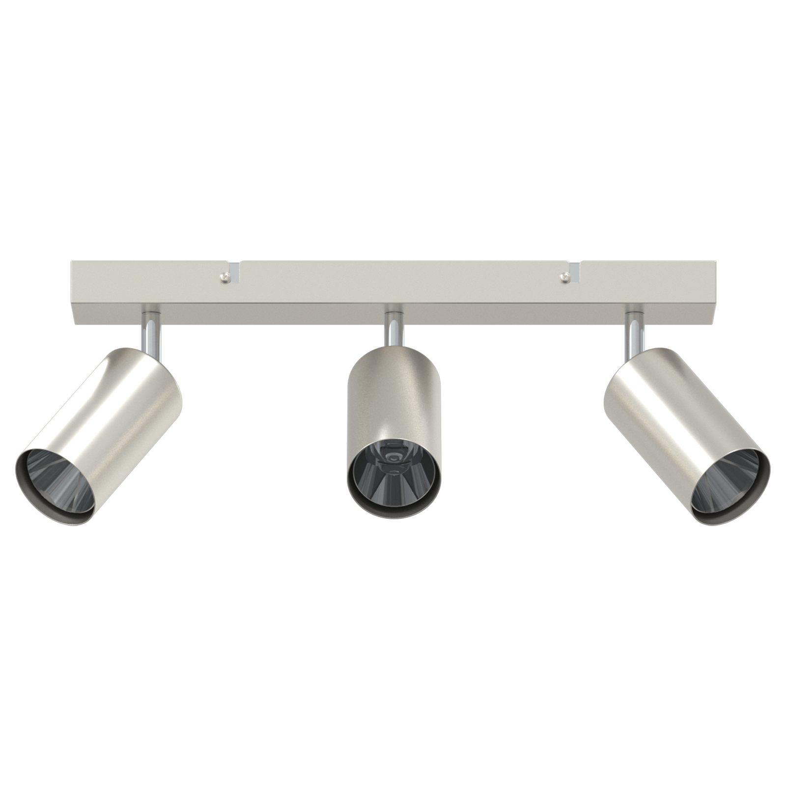 Ceiling Spotlight 3 Way Adjustable Brushed Nickel GU10 - Image 3