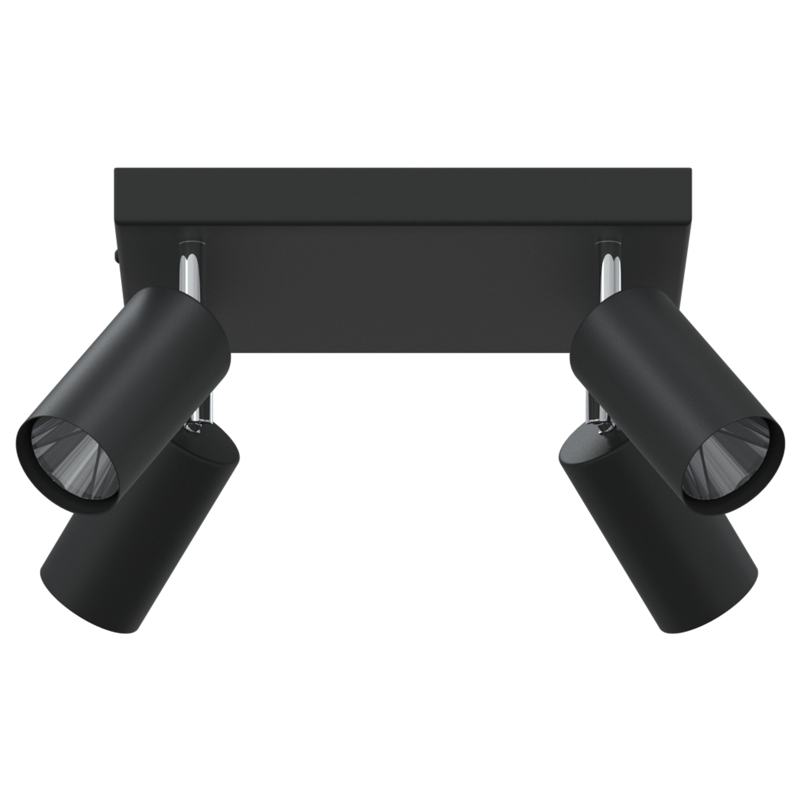 Ceiling Spotlight 4 Way Adjustable Black GU10 - Image 3