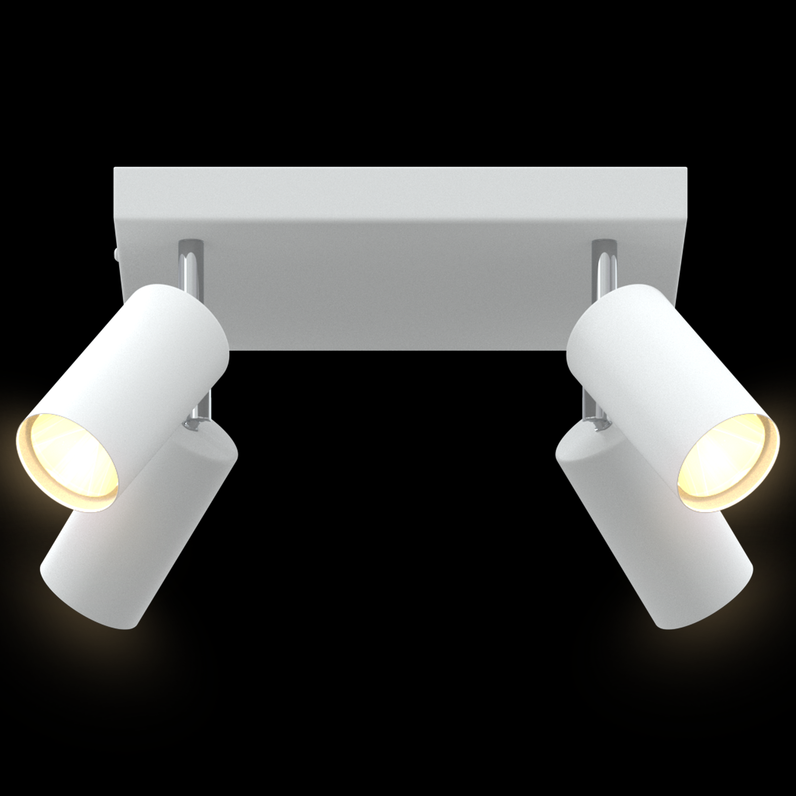 Ceiling Spotlight 4 Way Adjustable White GU10 - Image 11