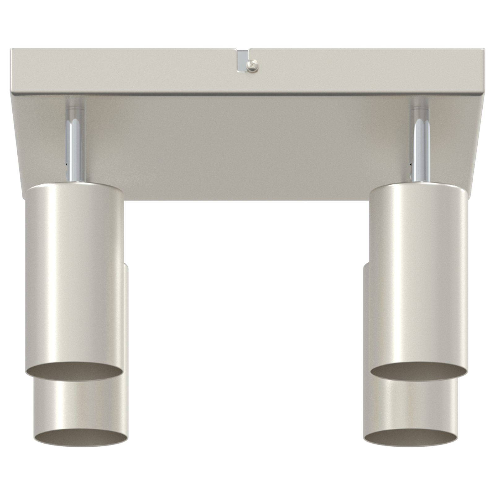 Ceiling Spotlight 4 Way Adjustable Brushed Nickel GU10 - Image 6