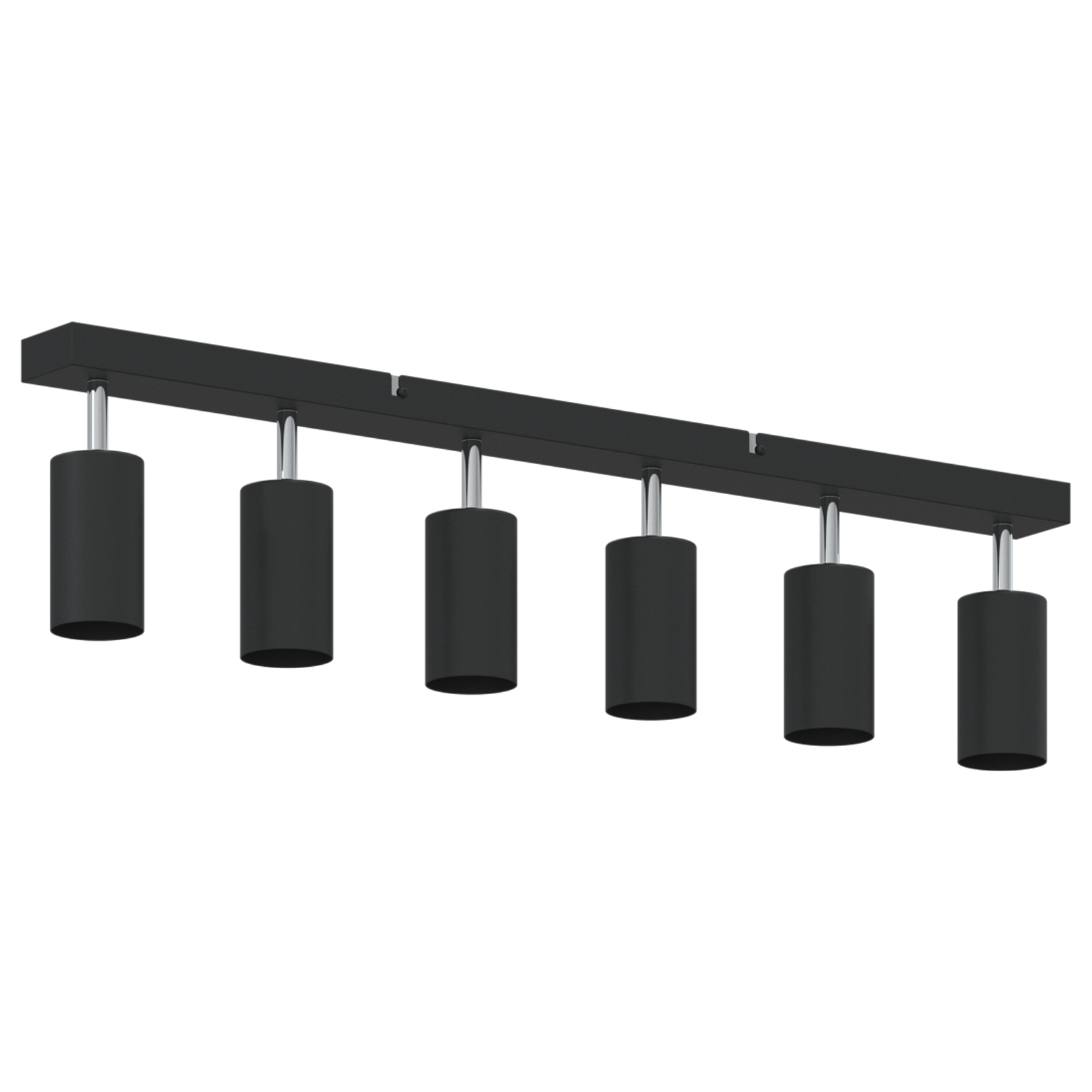 Ceiling Spotlight 6 Way Adjustable Black GU10 - Image 4